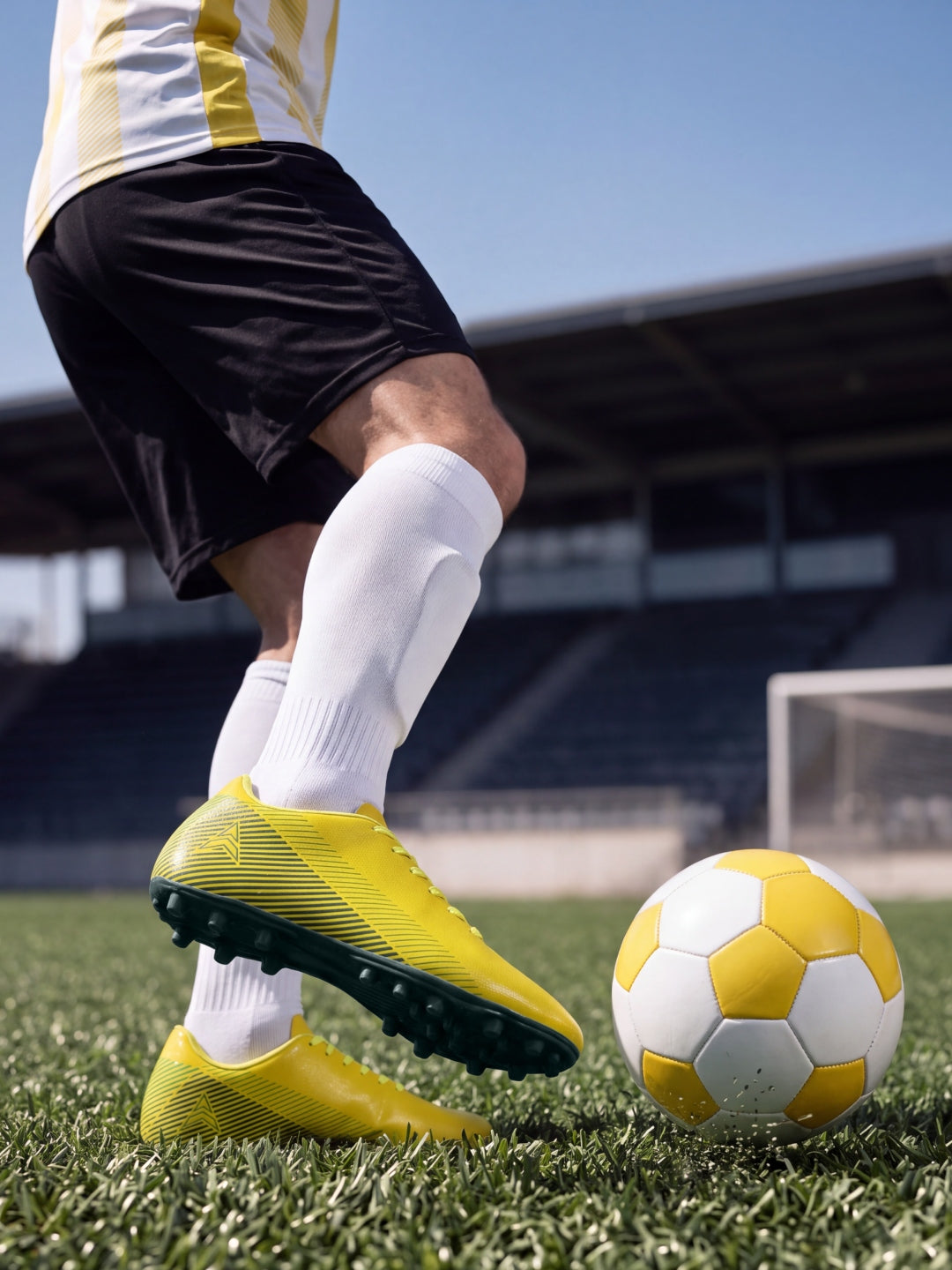 Avant Men's MatchStride Football Shoes - Neon/Green