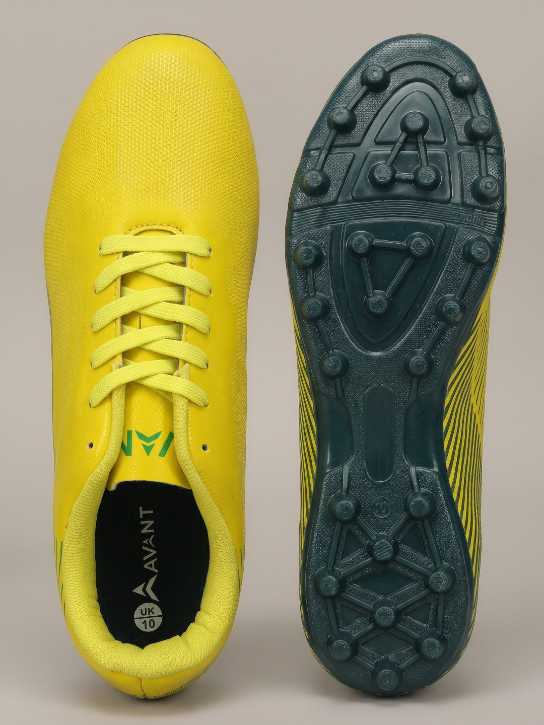 Avant Men's MatchStride Football Shoes - Neon/Green
