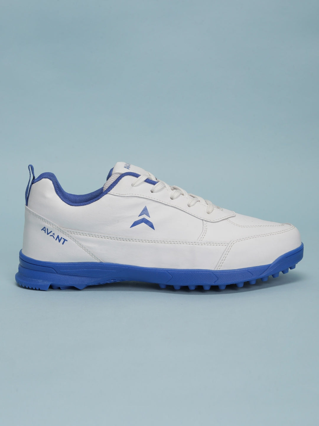 Avant Men's CreaseForce Cricket Shoes - White/Blue