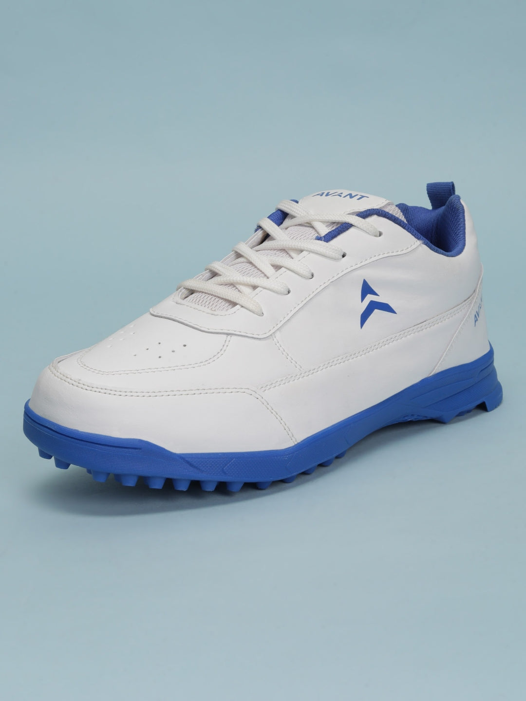 Avant Men's CreaseForce Cricket Shoes - White/Blue