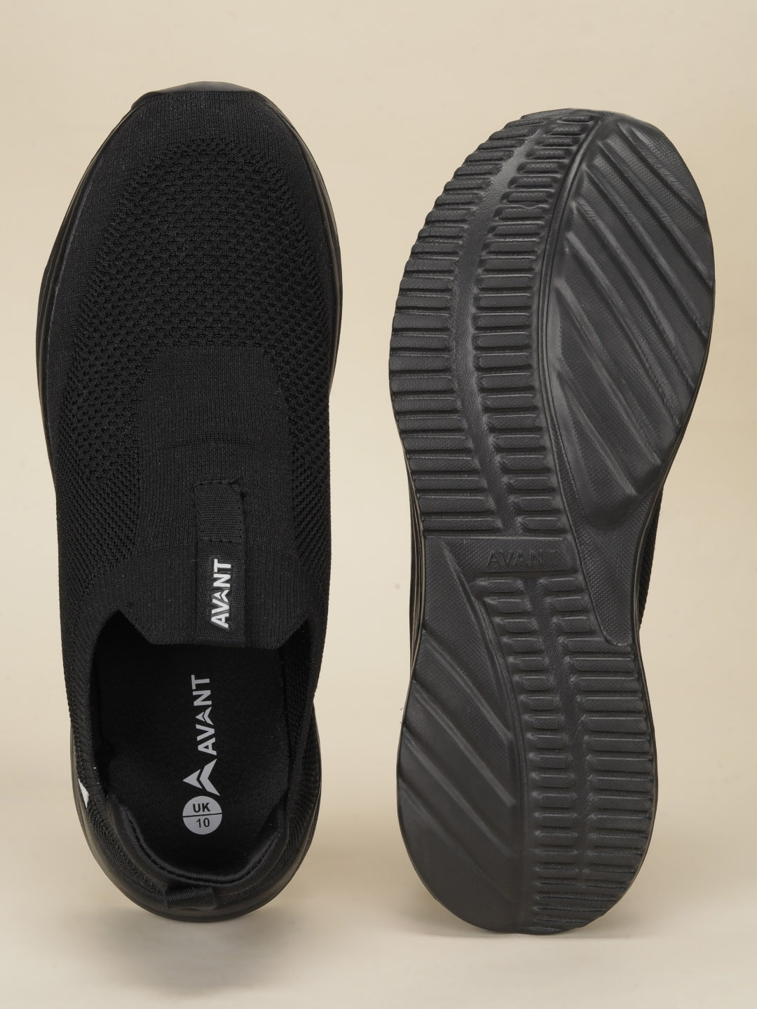 Avant Men's Silven Slip-On Walking Shoes - Black
