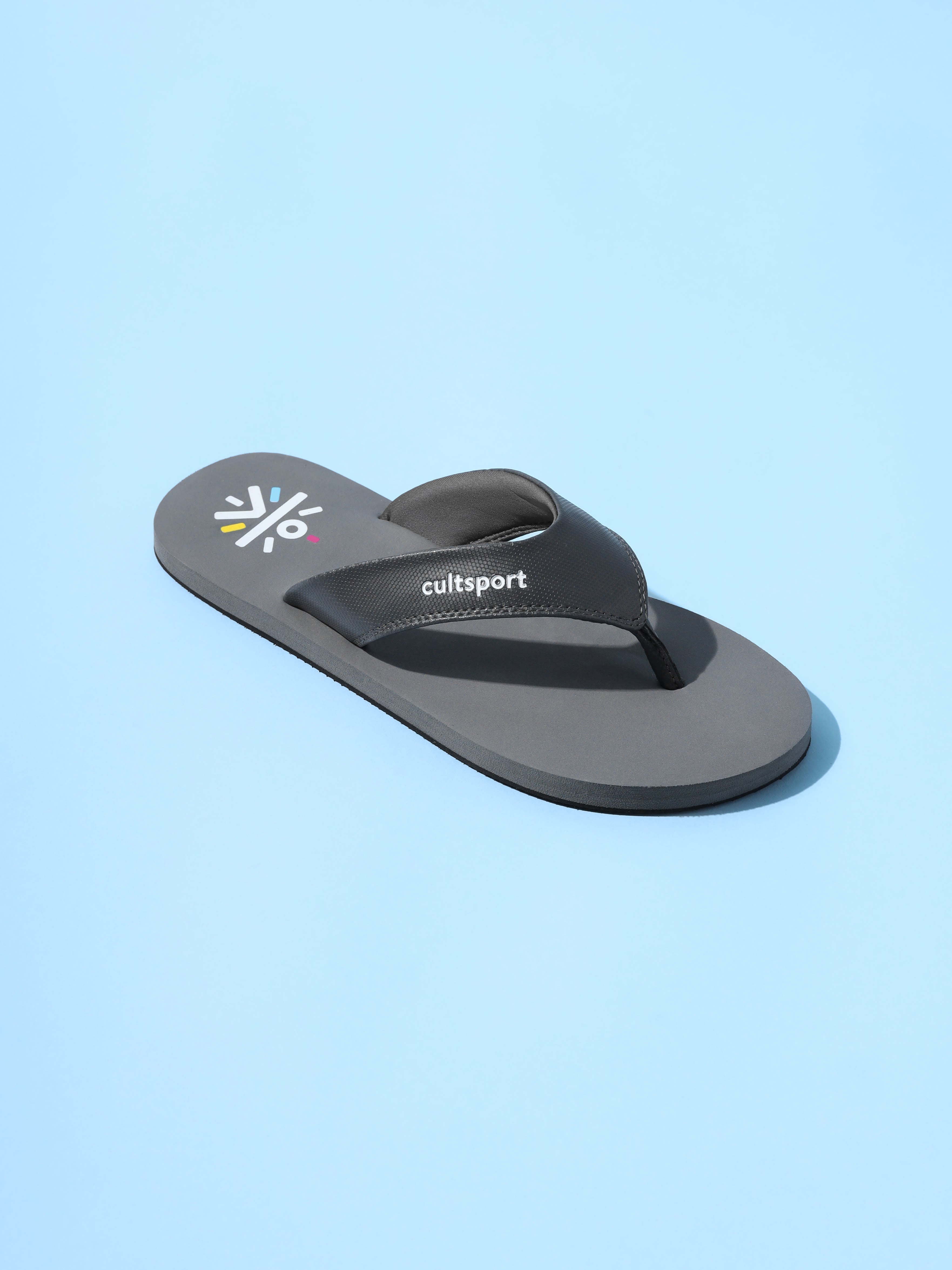 cult Repose Sweat Absorbing EVA Flip Flops - Dark Grey