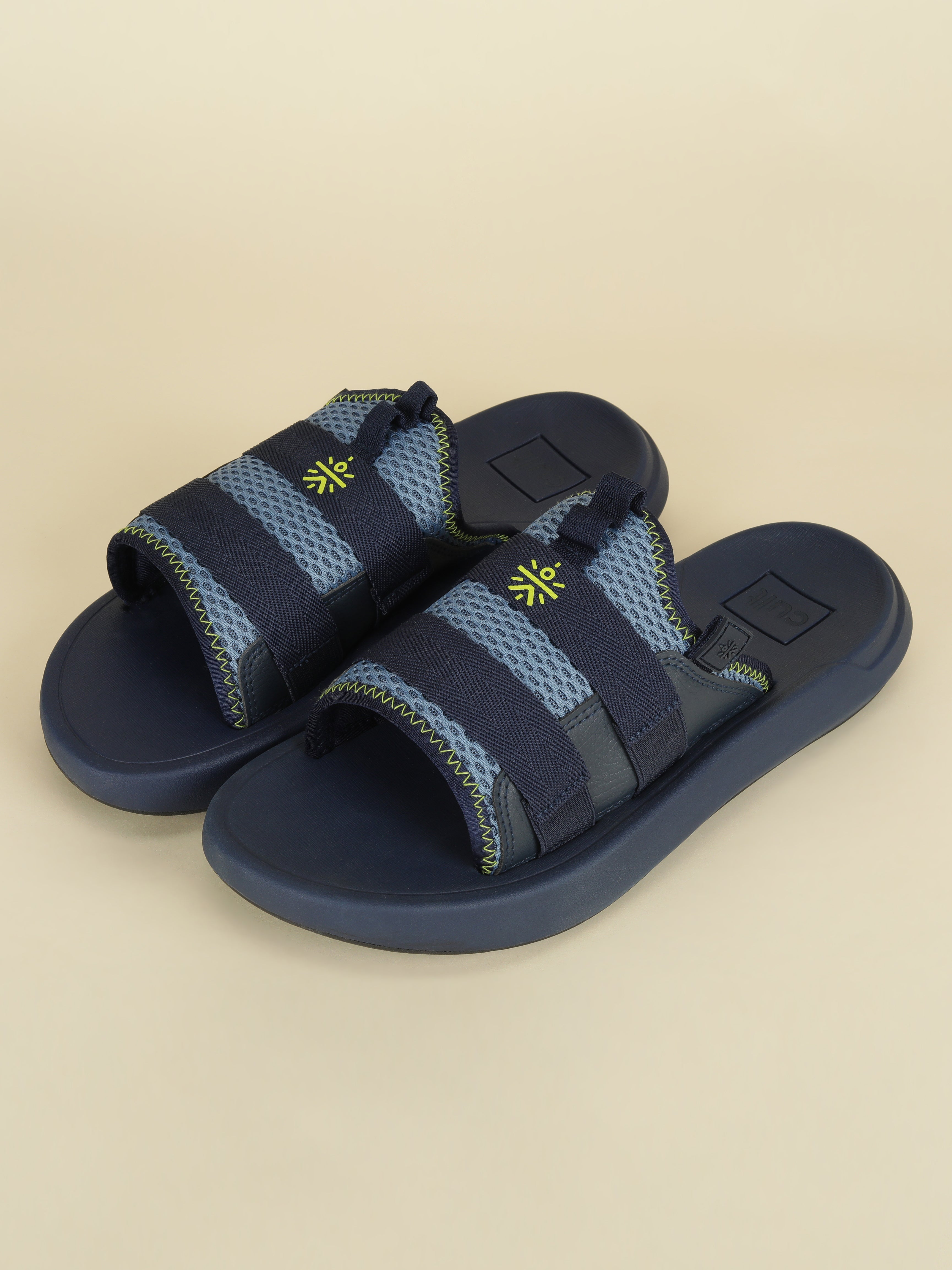 cult Men's Koios Sliders - Navy
