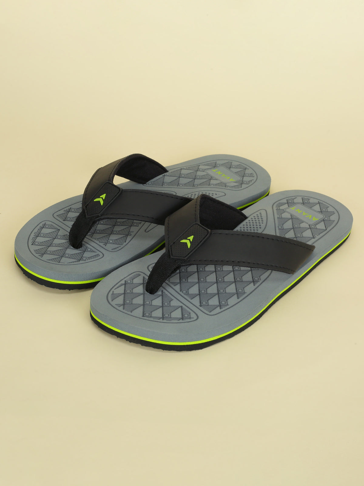 Avant Men's Milo Flip Flops - Grey