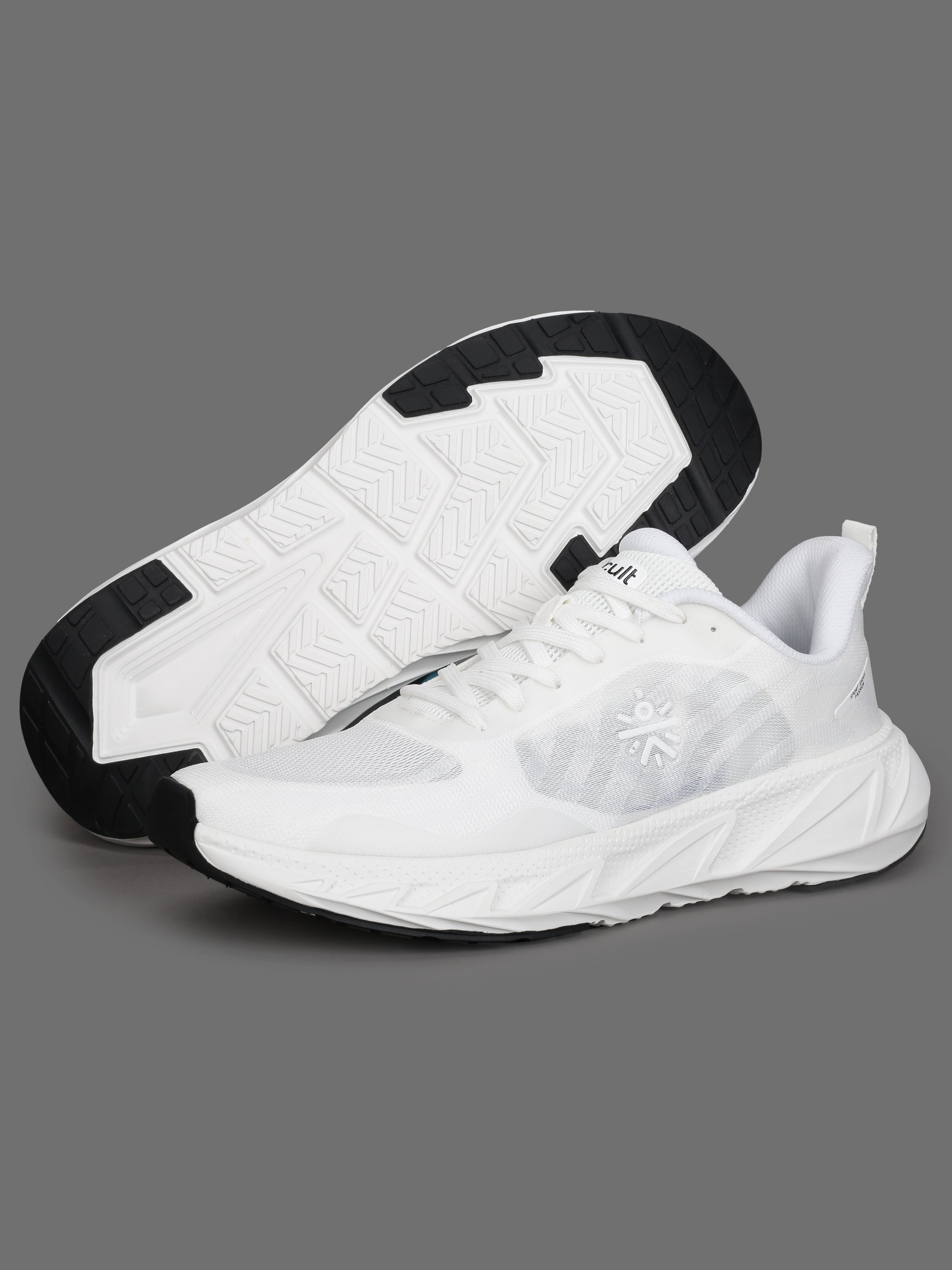 cult Men's StridePulse Running Shoes - White
