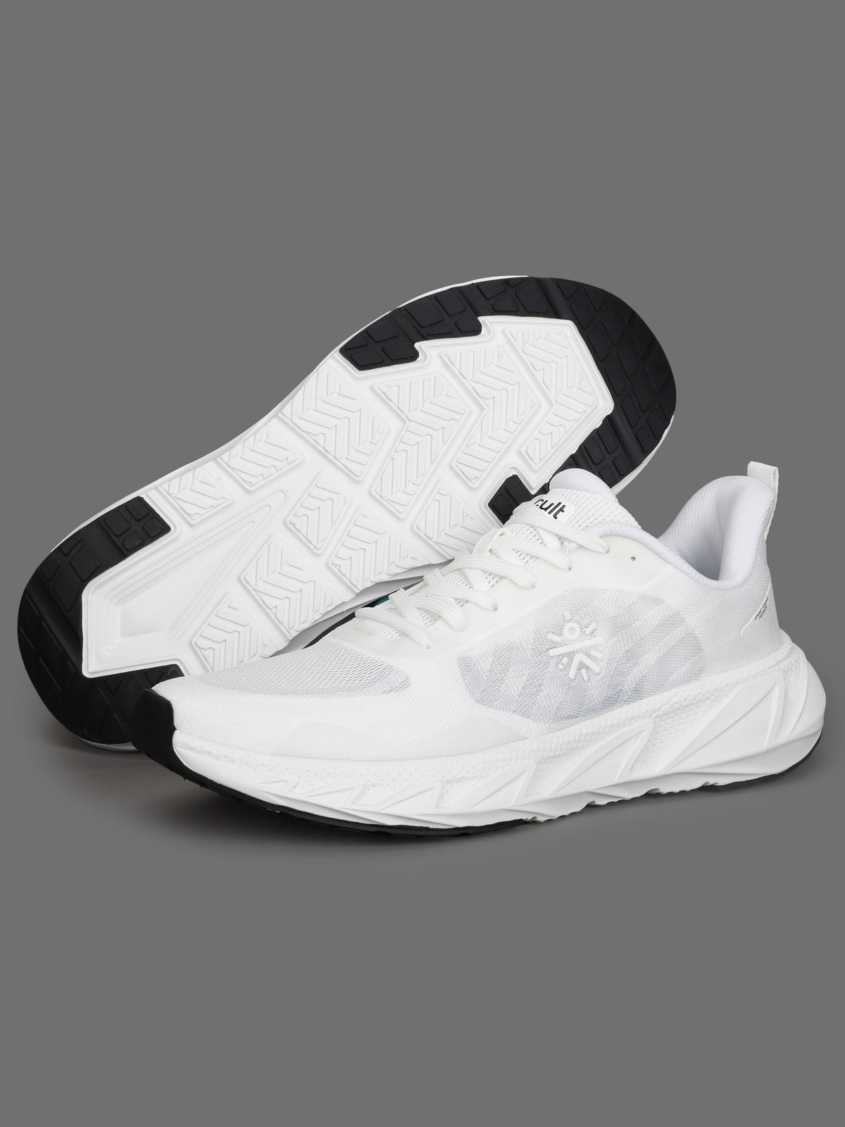 cult Men's StridePulse Running Shoes - White