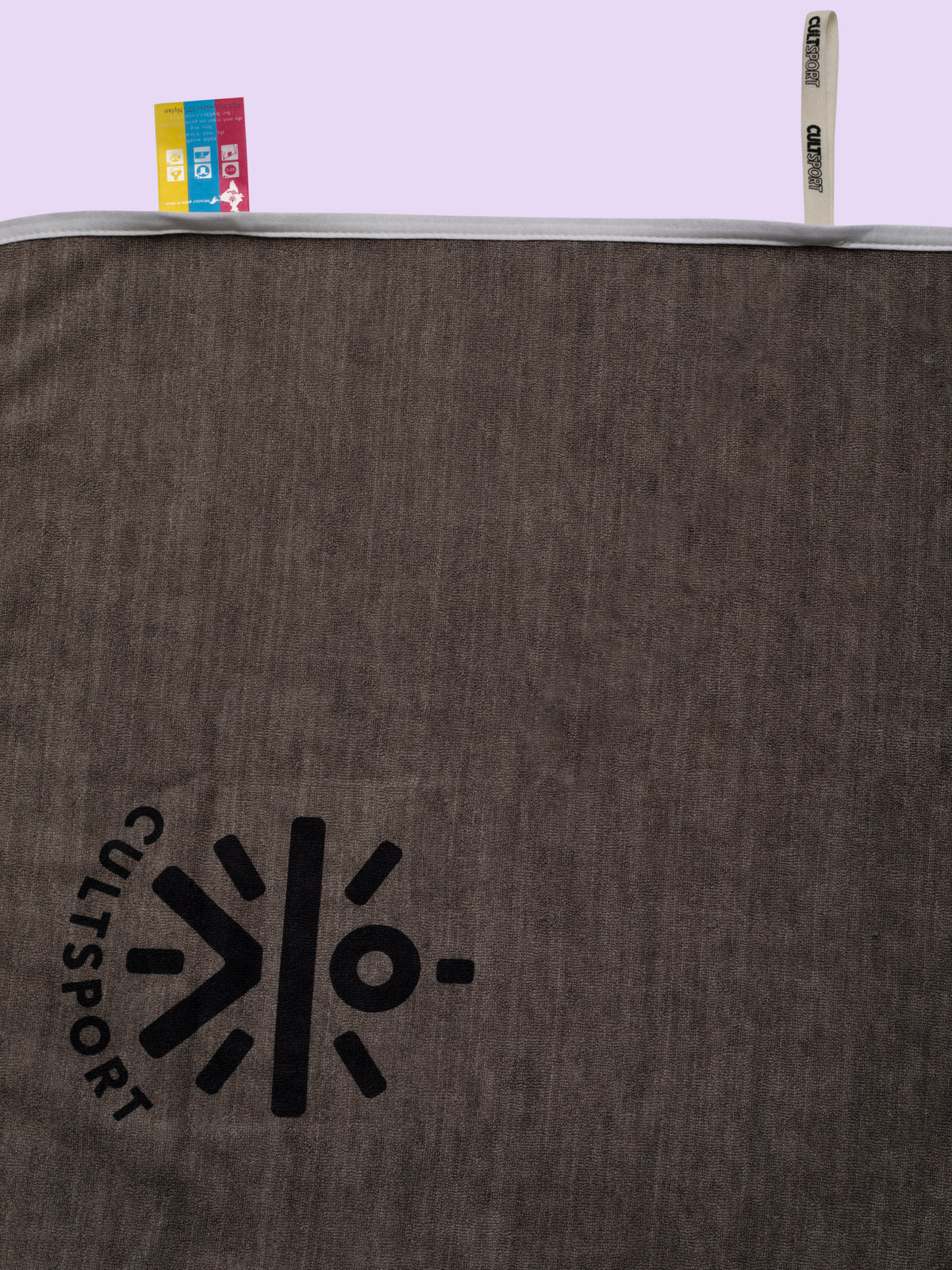 Castal Rock Grey Microfibre Gym Towel