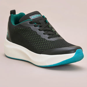 Avant Men's Stark Running Shoes - Black/Green