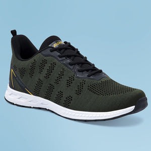 Avant Men's Hurricane Casual Shoes - Army Green/Black