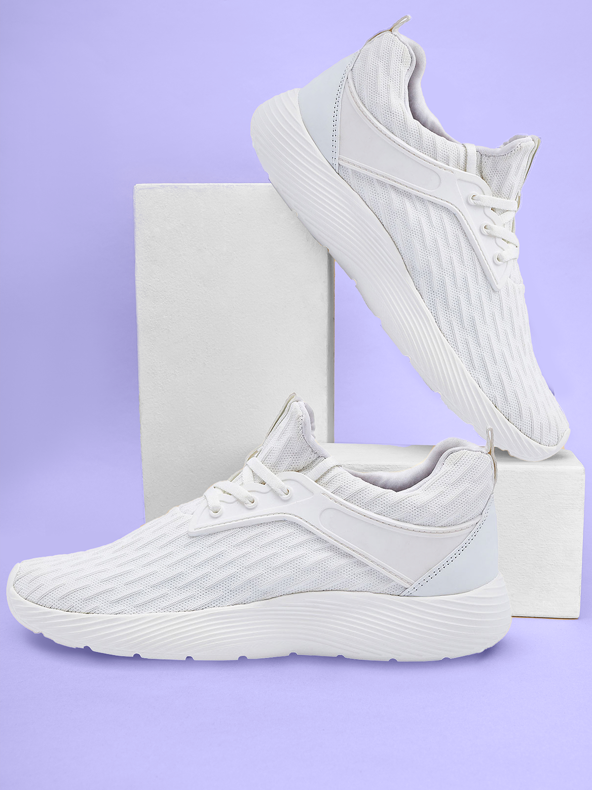 Avant Men's FeatherLite Running and Walking Shoes- White