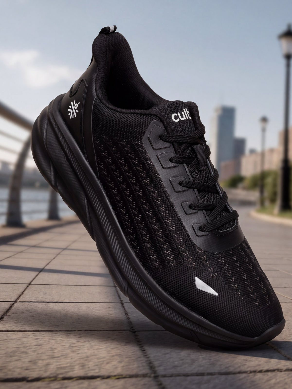 cult Men's Raze Running Shoes - Black