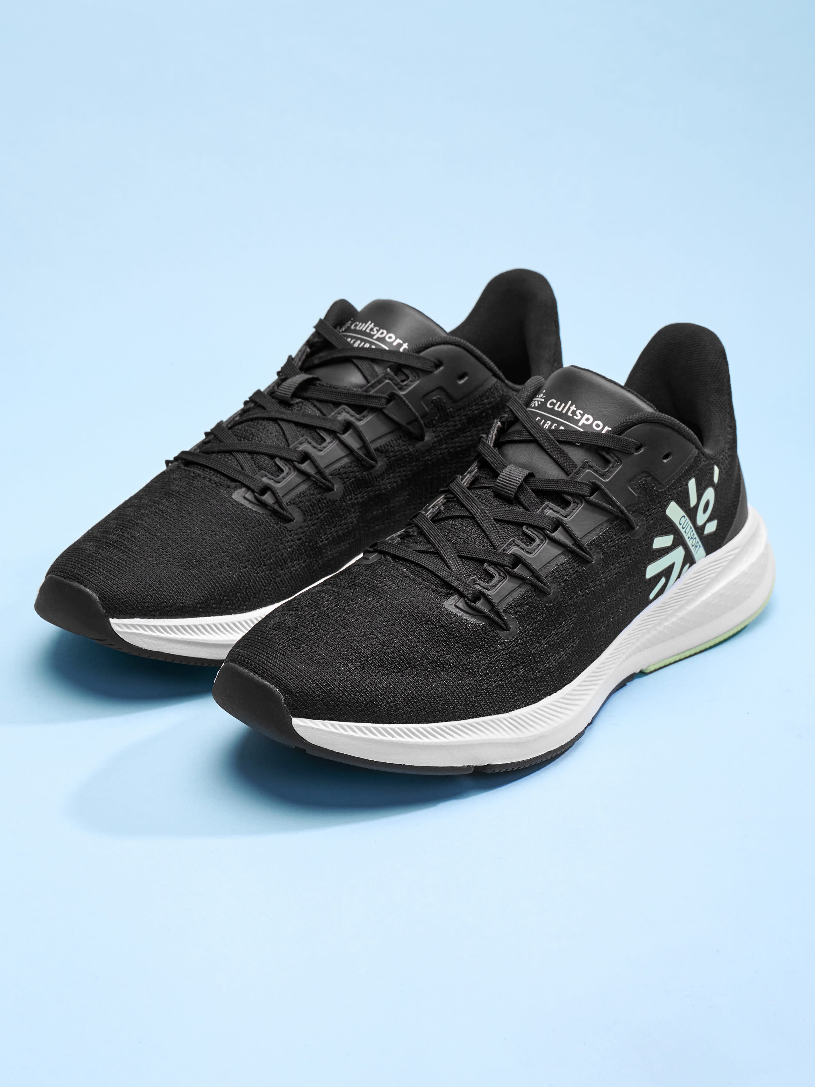cult Firebird Men Running Shoes - Black