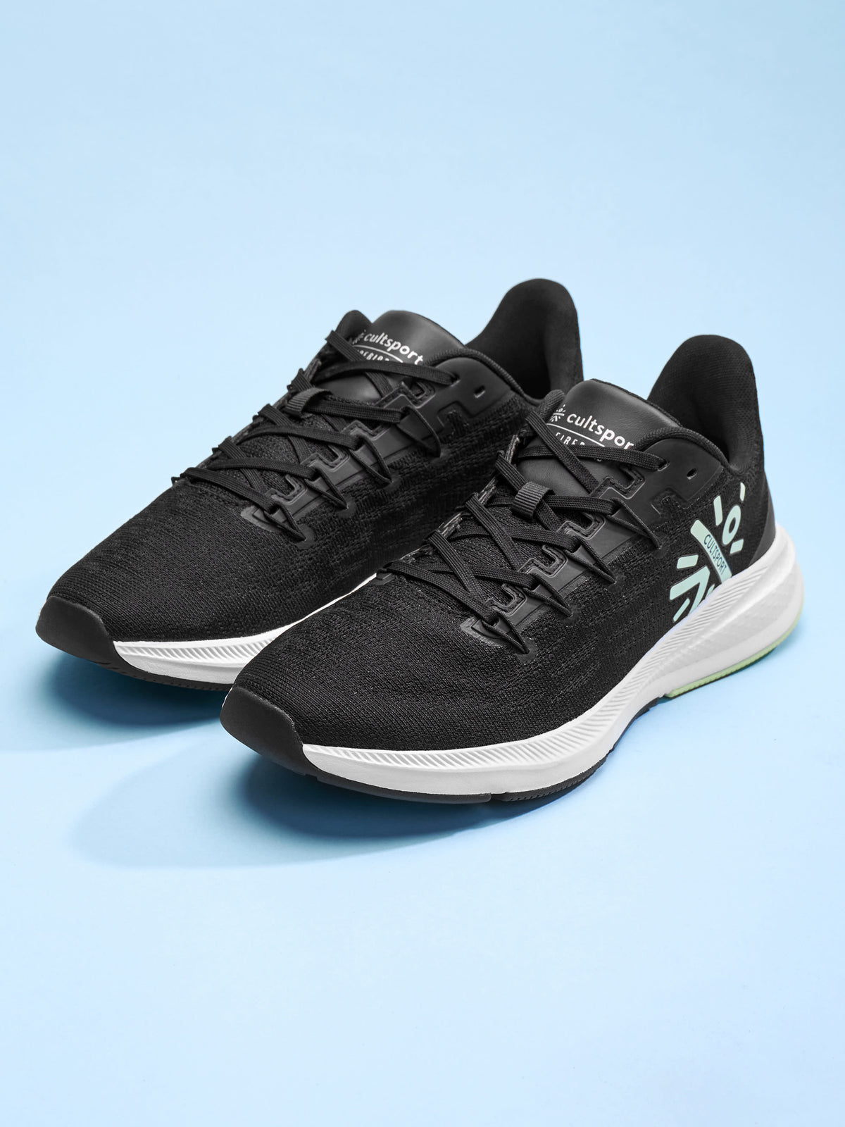 cult Firebird Men Running Shoes - Black