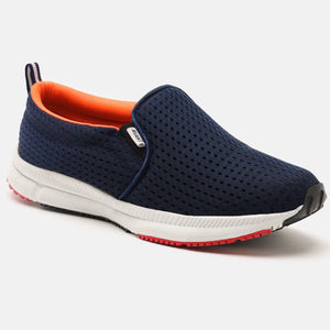Avant Men's Bolt Slip-On Training Shoes - Navy Blue