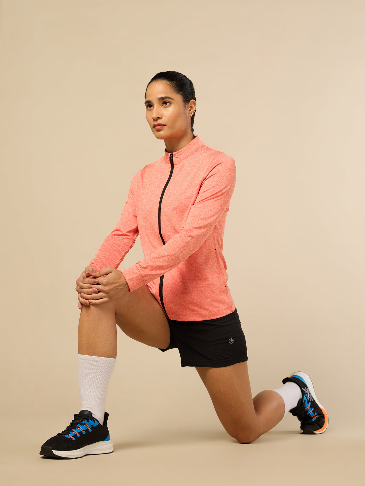 Women's Coral Melange Training Essential Jacket