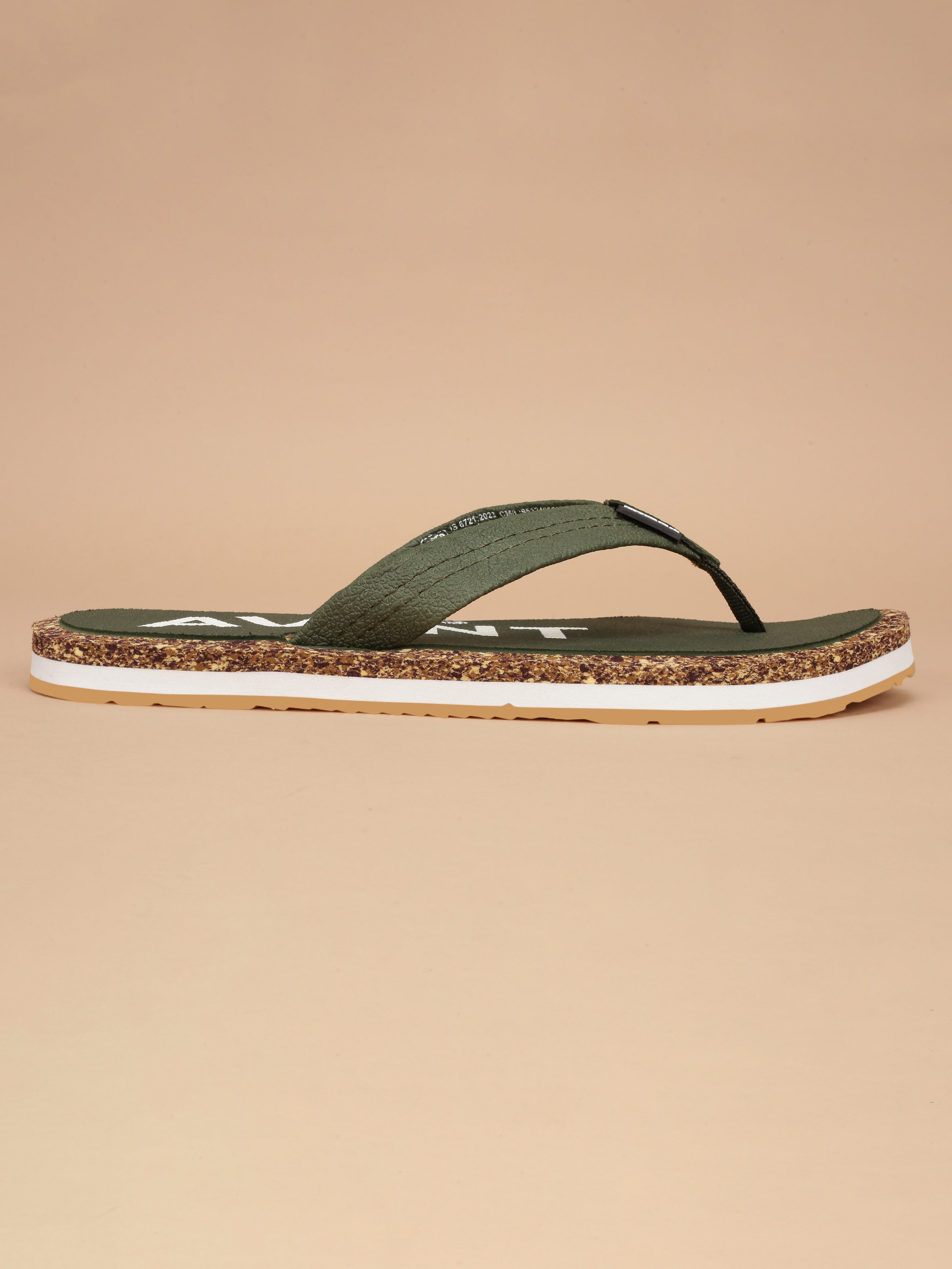 Avant Men's Crux Flip Flops - Olive
