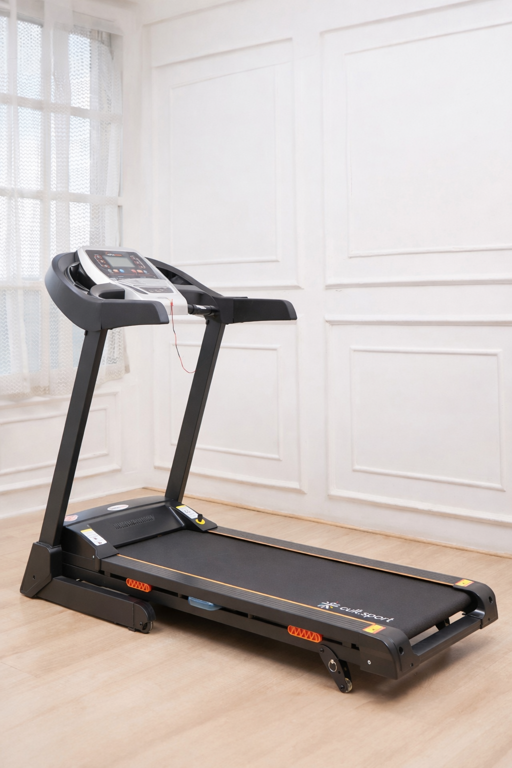 RPM2000 3.5HP DC Treadmill | 3-level Manual-Incline | Max Weight-110kg | Max Speed-14kmph (with 6 months extended warranty)