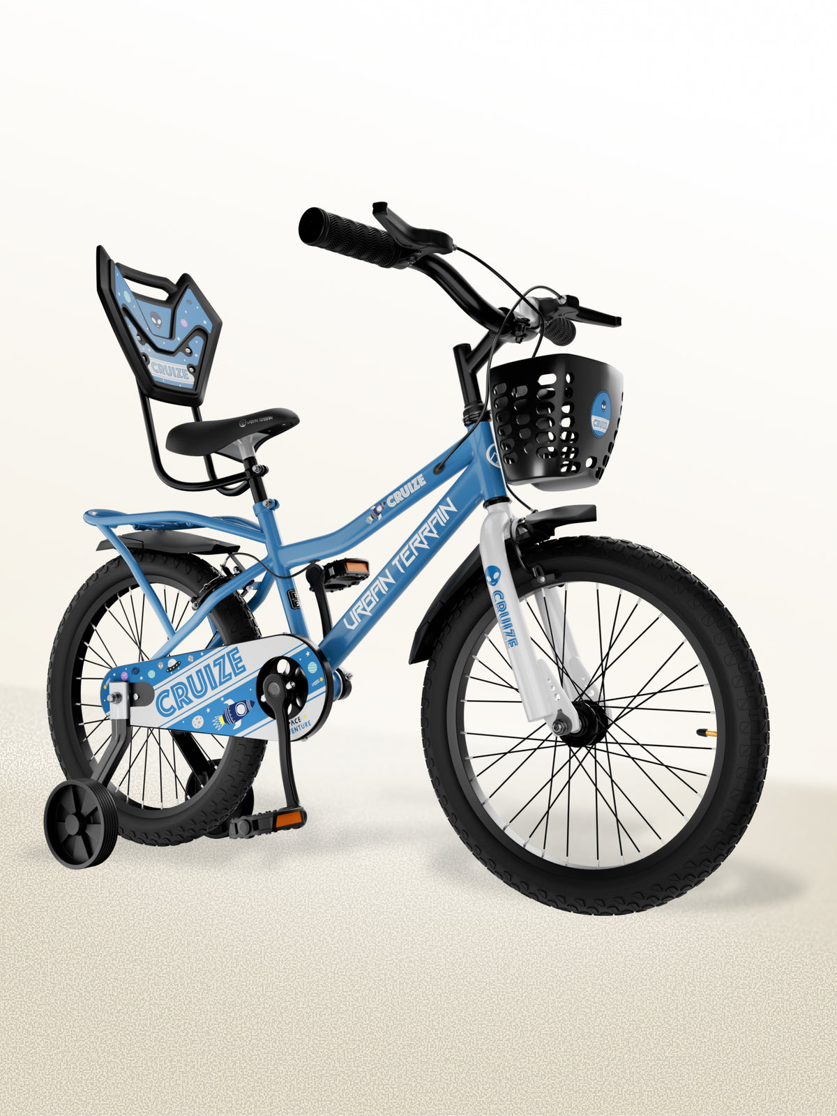 Urban Terrain Cruize 20T Single Speed Kids Cycle, Blue