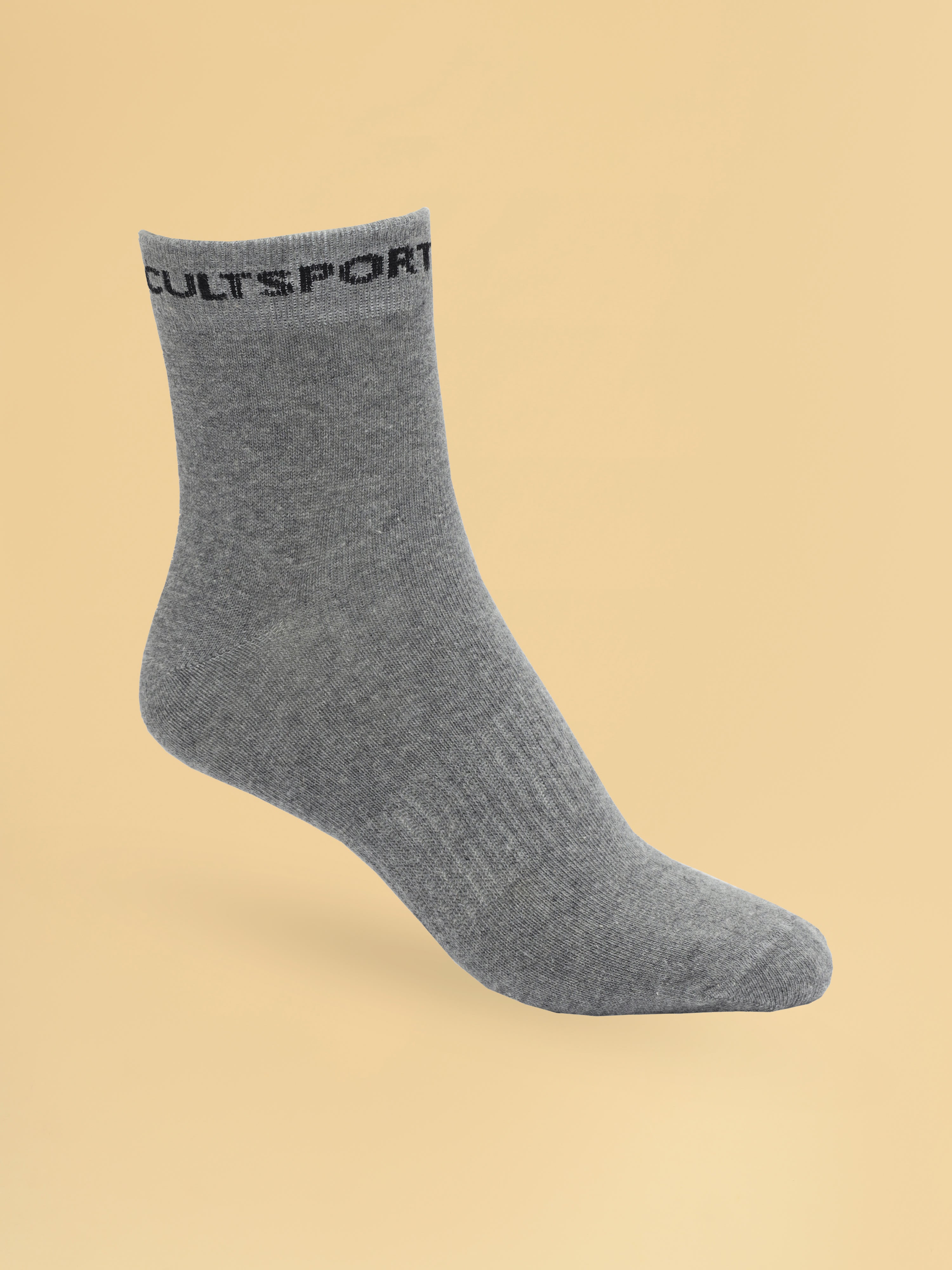 Sports Ankle Lengt Pack of 3 Black,Grey & Navy Men's Socks