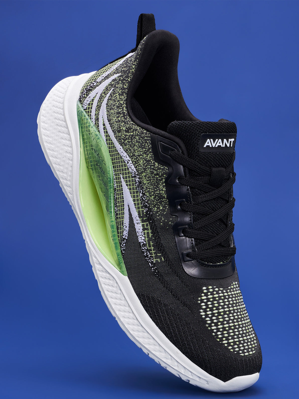 Avant Men's Rage Sports shoes - Black/P.Green