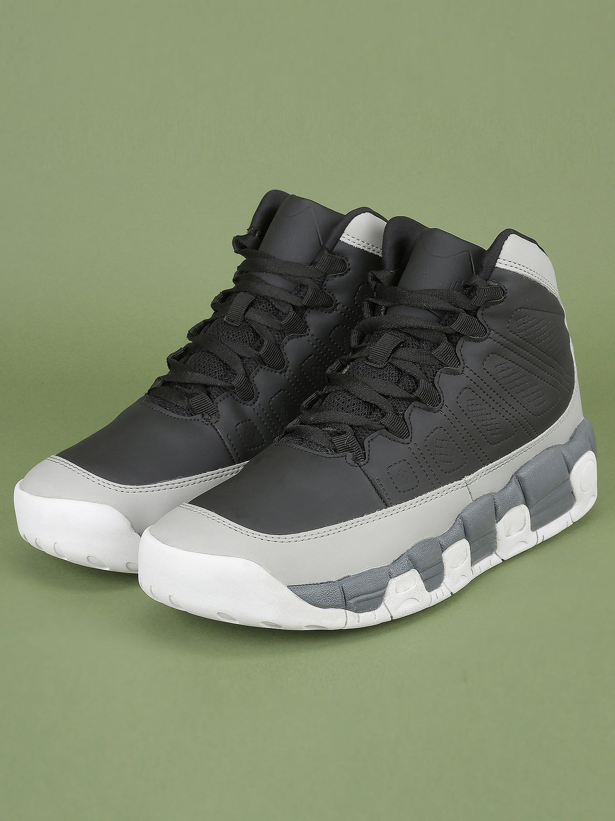 Avant Men's Regal Sneaker Shoes - Grey/Black