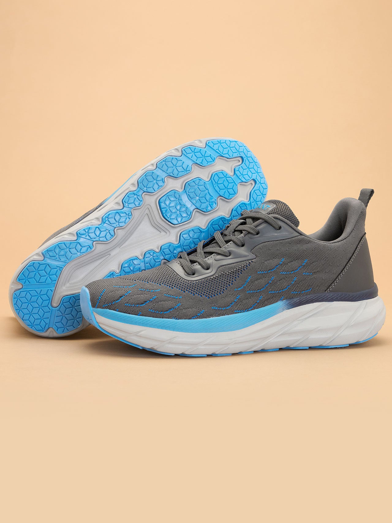 Avant Men's Cruiser Running Shoes - Grey/Blue
