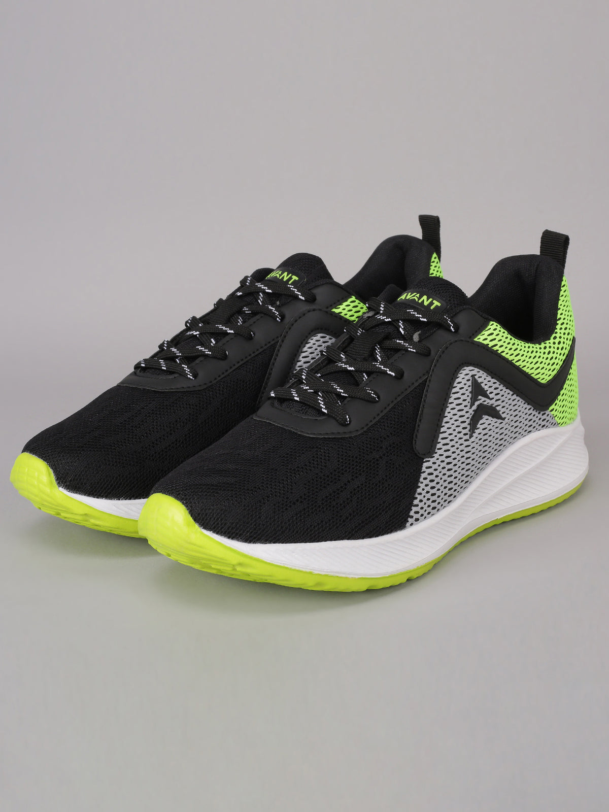 Avant Men's Walk Ease Walking Shoes - Black/L Green