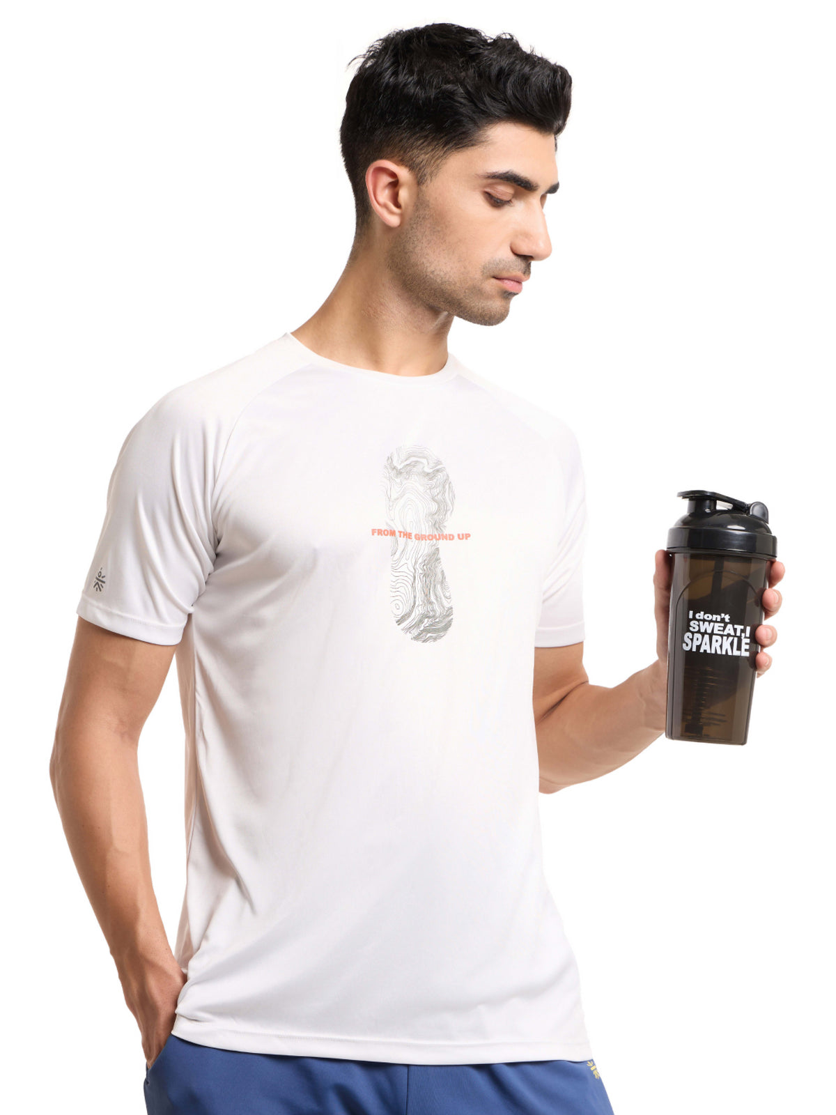 Classic Bottle Shaker 700ml(Grey/Black)