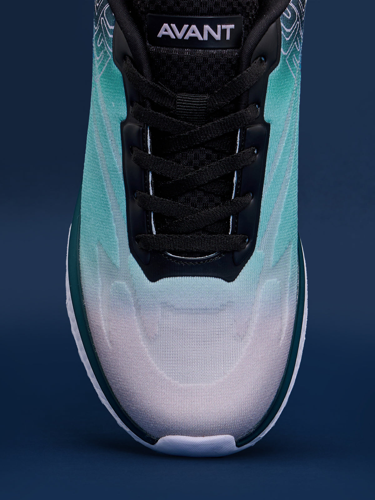 Avant Men's Spark Active Sports shoes - Black/Sky Blue