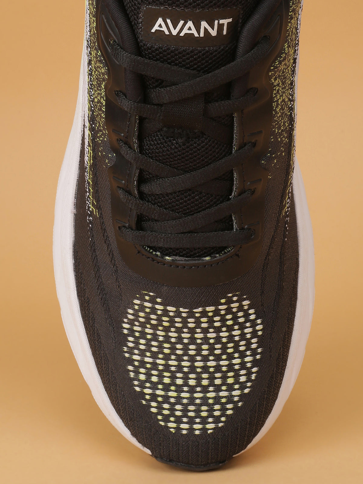 Avant Men's SonicWave Running Shoes - Black/Neon Green