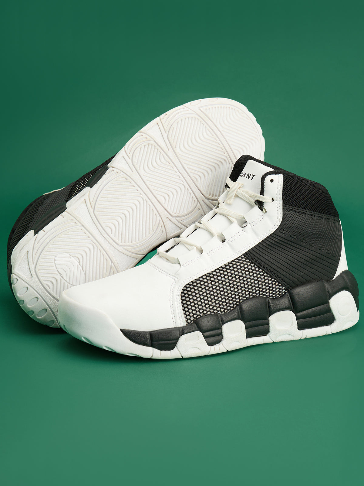 Avant Men's Dallas Sneaker Shoes - White/Black