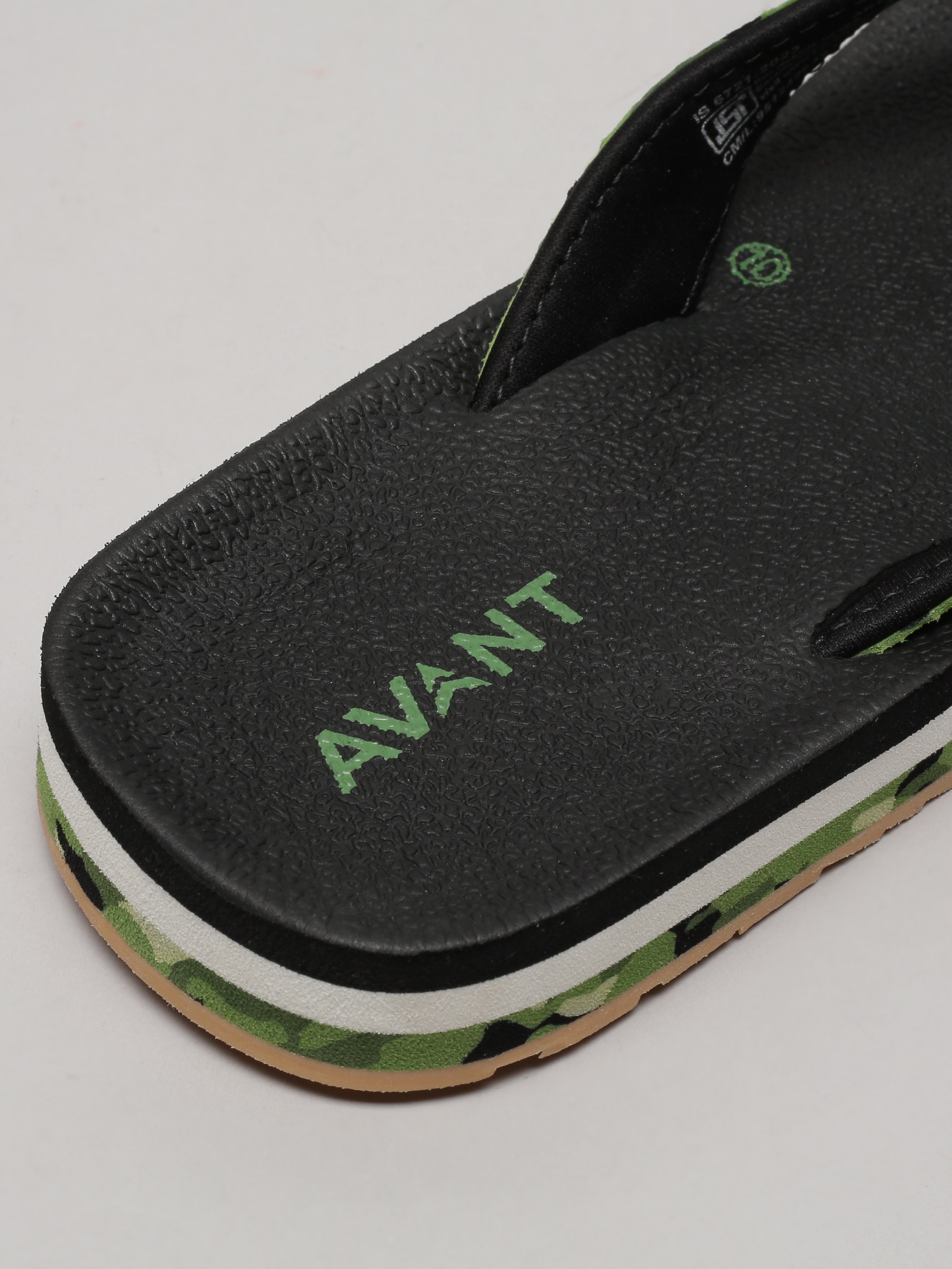 Avant Men's Mariner Flip Flops - Olive