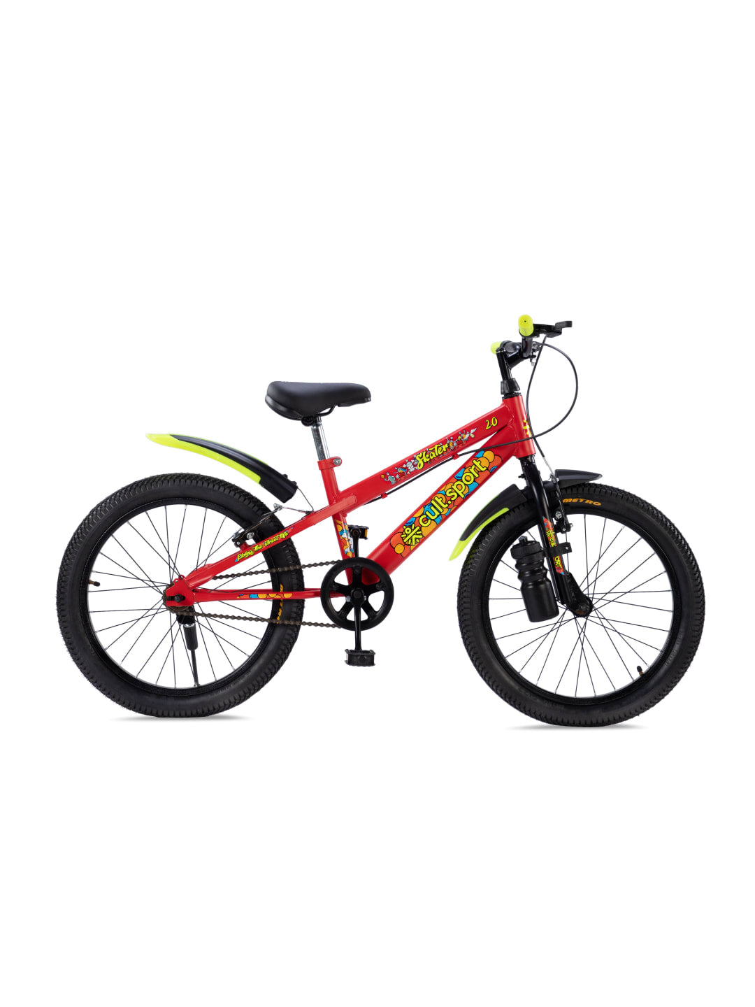 Skater 20T Steel Frame Kids Bike Red