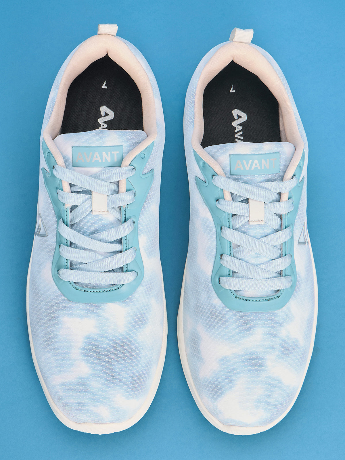 Avant Women's Elegant Walking Shoes - Blue/White