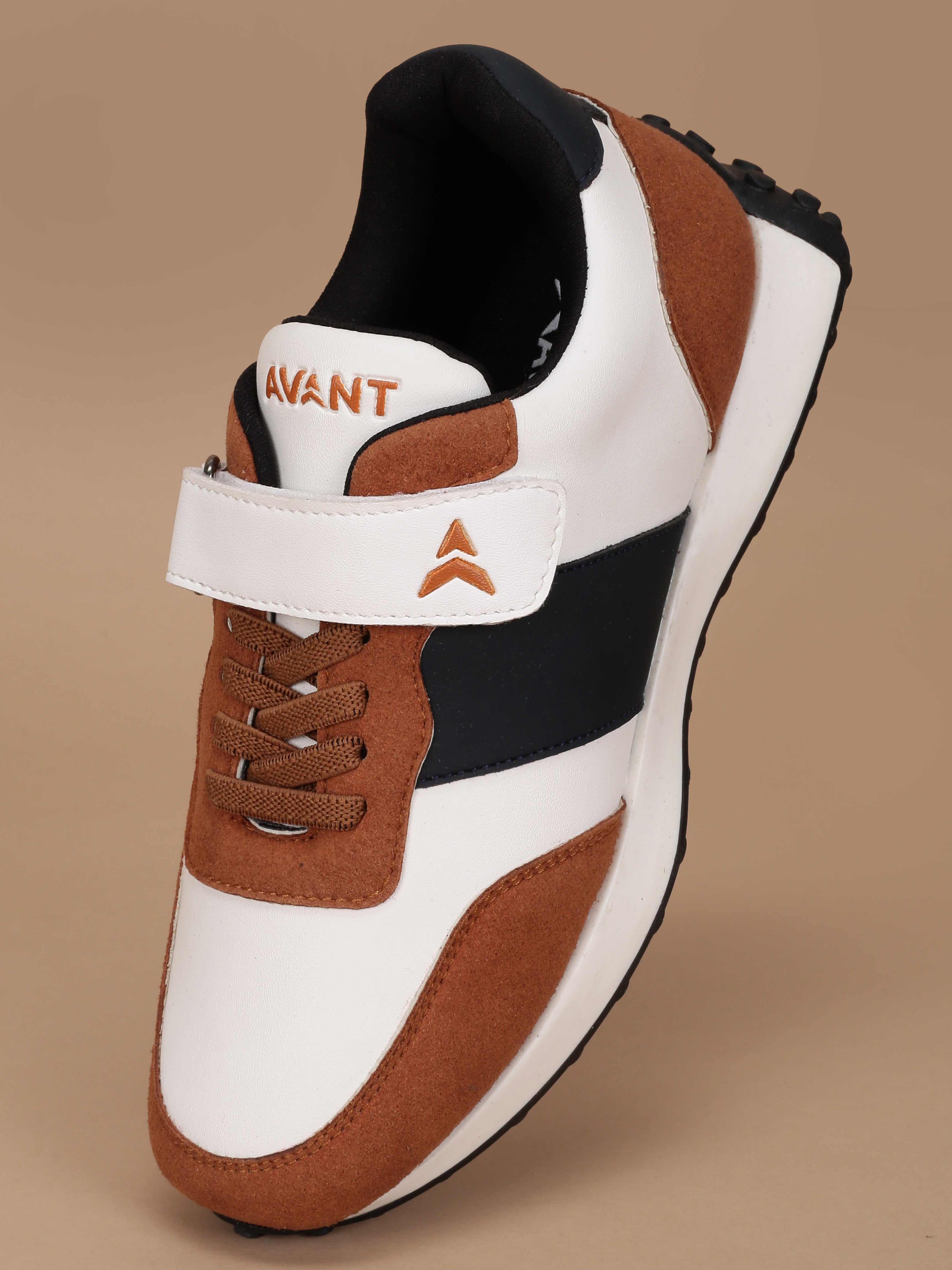 Avant Kids' TrailPals Sneakers - Tan/Navy