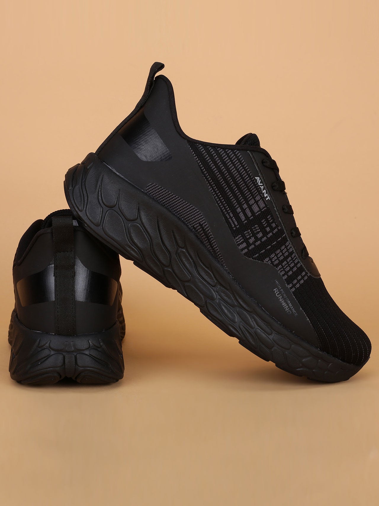 Avant Men's SoleWave Running Shoes - Black
