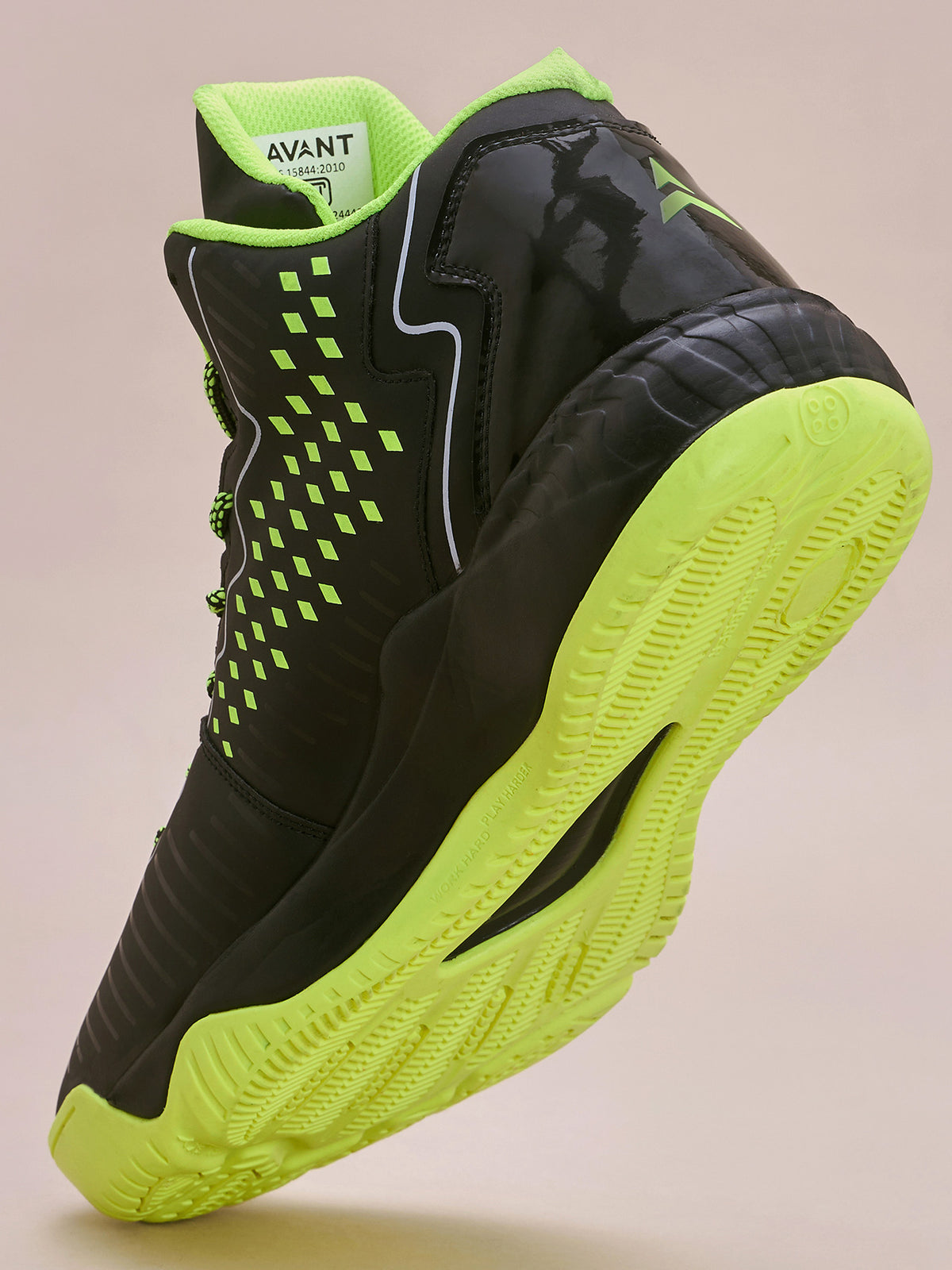 Avant Men's ElevateX Sneaker Shoes - Black