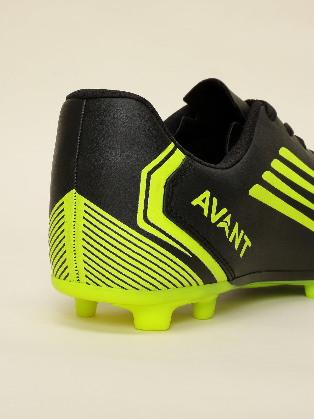 Avant Men's Phantom Football Shoes - Black/Lime