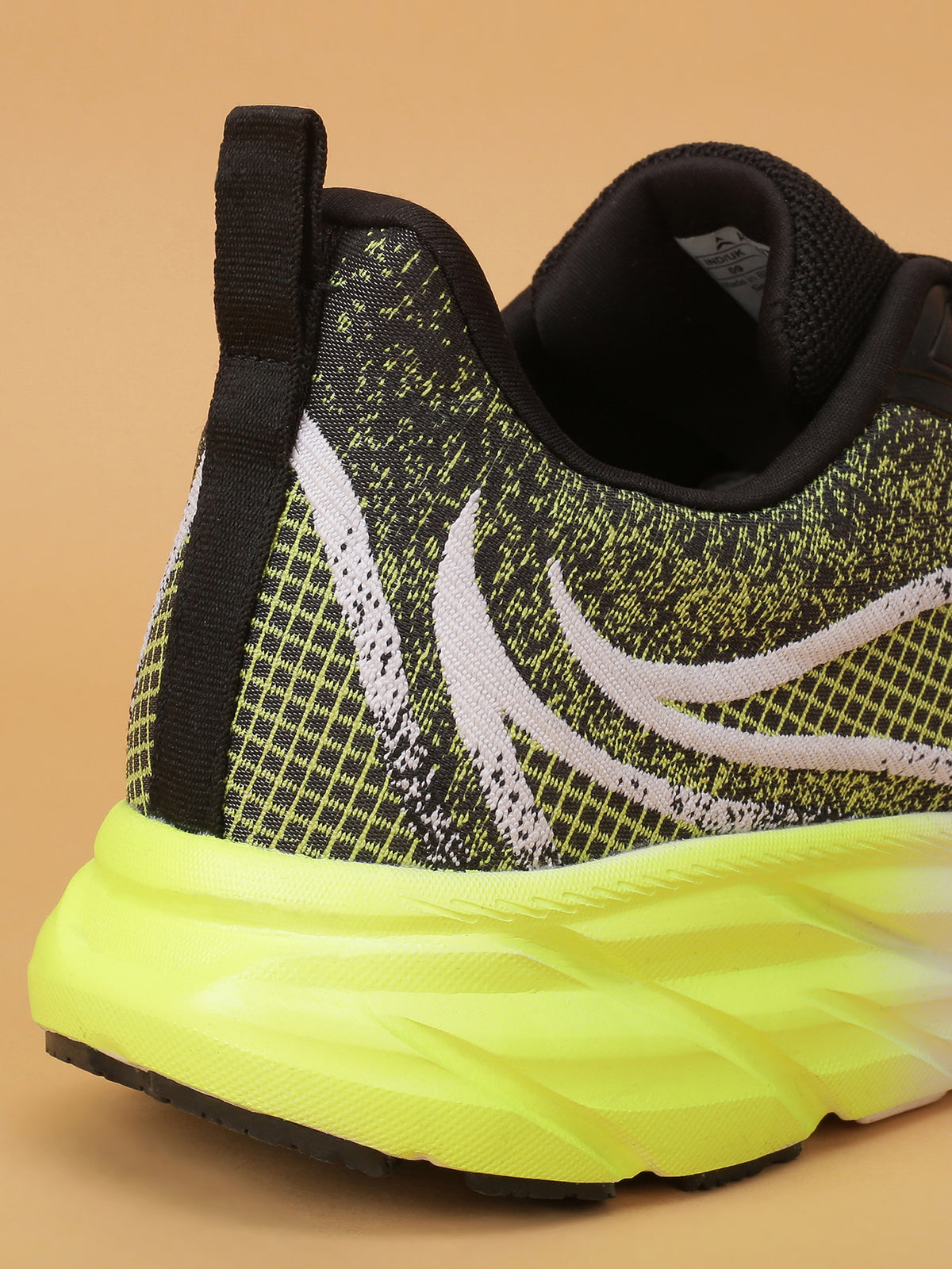 Avant Men's SonicWave Running Shoes - Black/Neon Green
