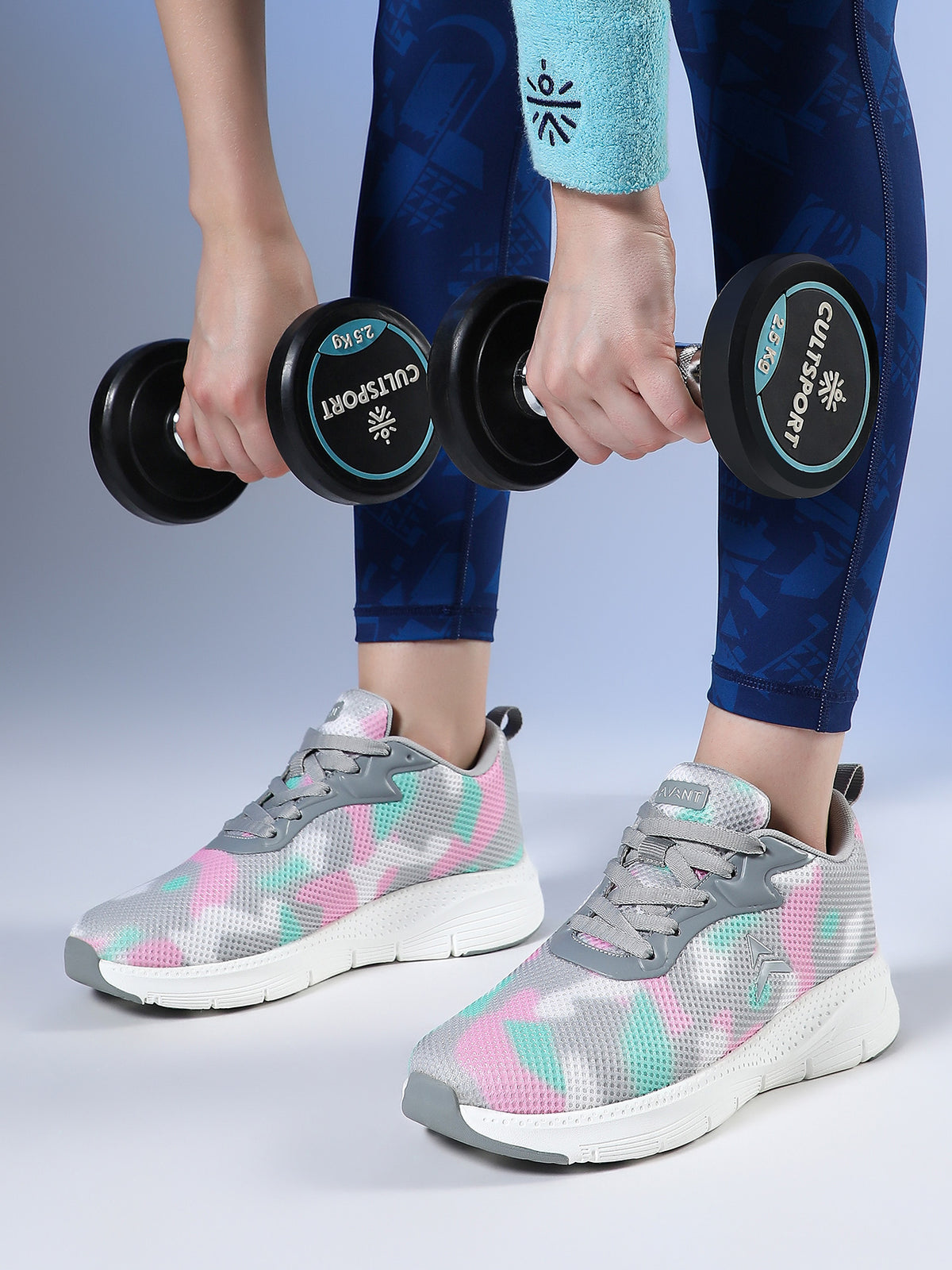 Avant Women's Smoothfit Running Shoes - Pink/White