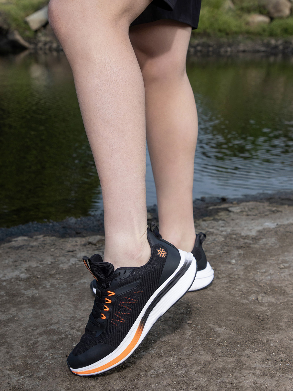 cult Men's Versa Freeway Running shoes - Black/Red