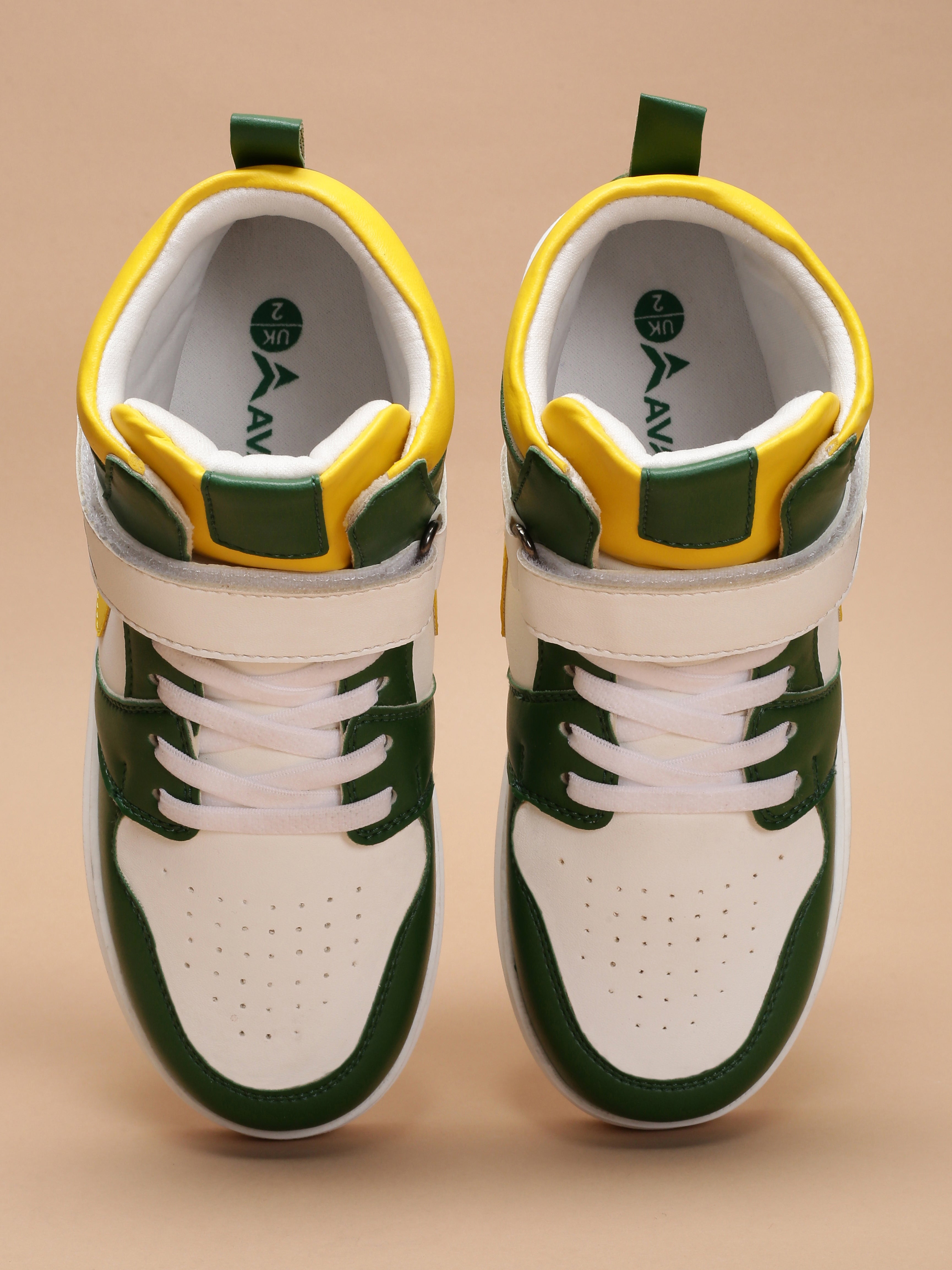 Avant Kids MiniMaverick Sneaker - Green/Yellow