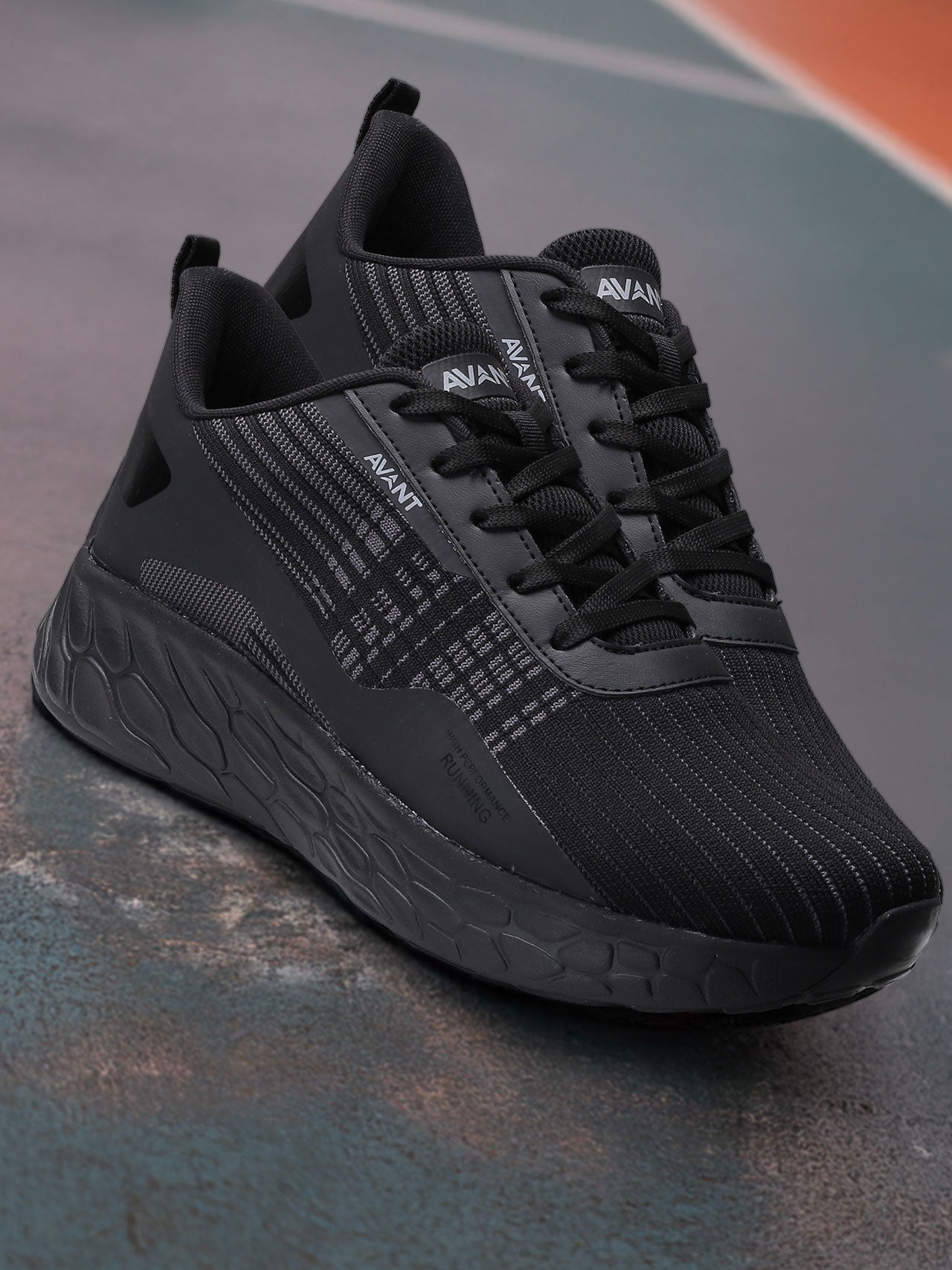 Avant Men's SoleWave Running Shoes - Black