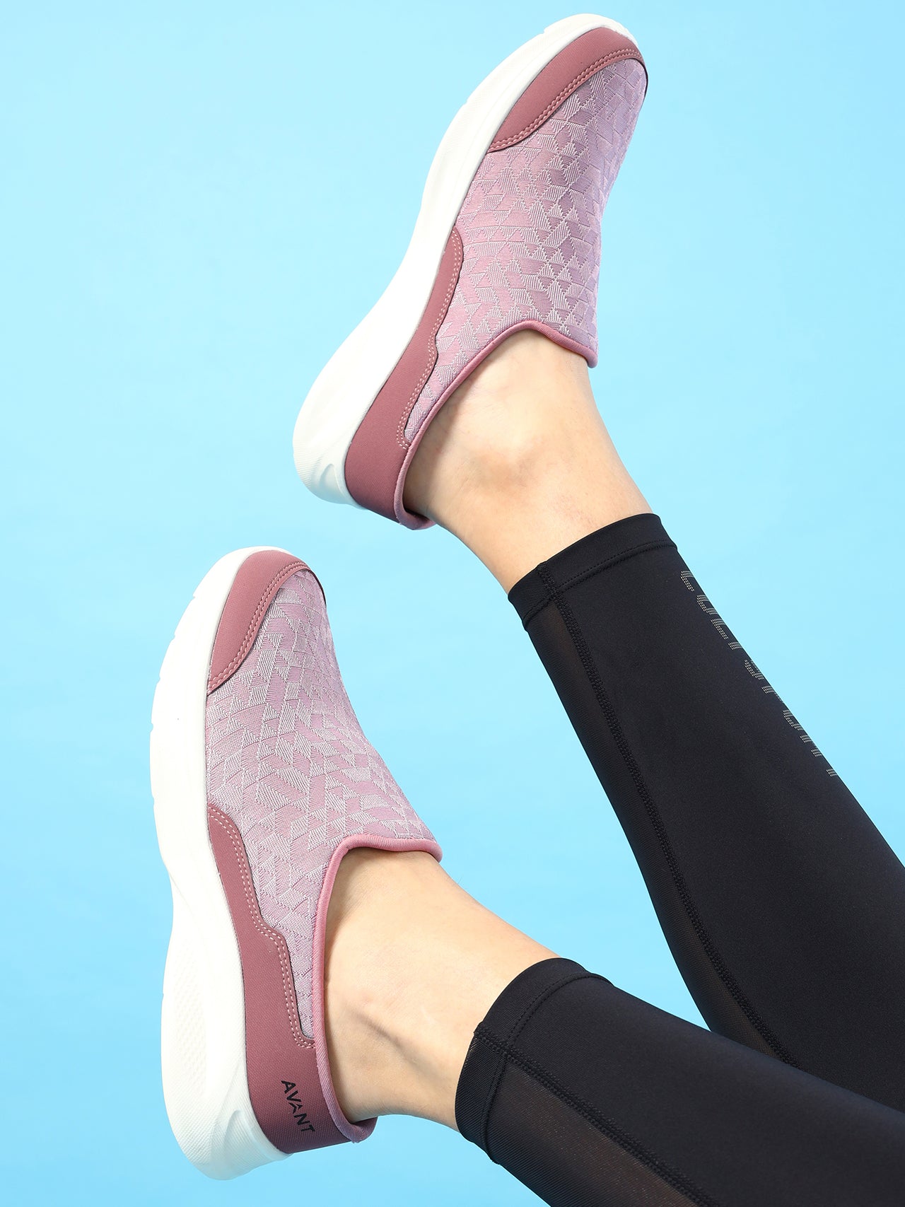 Avant Women's Milano Slip-On Walking Shoes - Purple