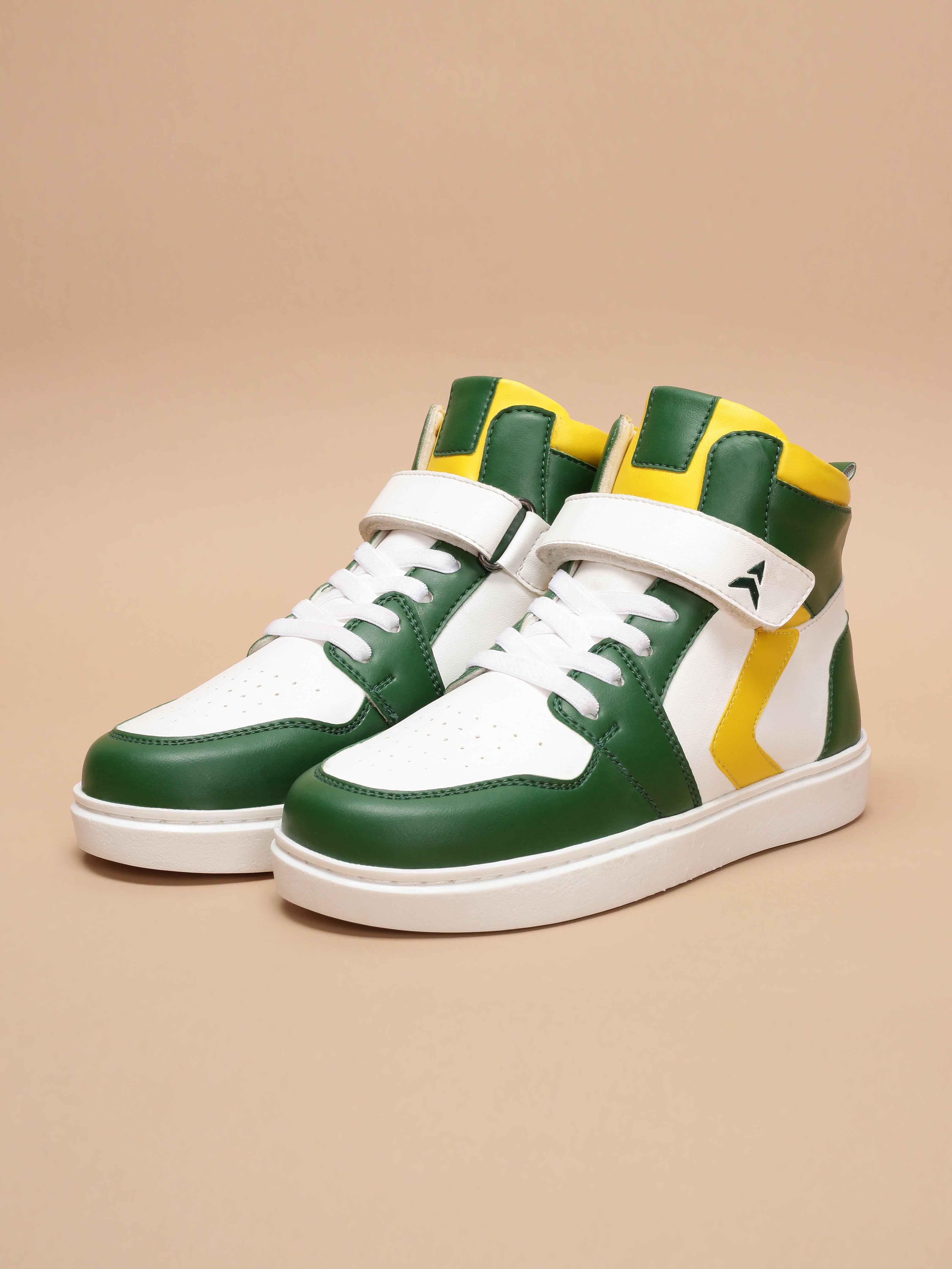 Avant Kids MiniMaverick Sneaker - Green/Yellow