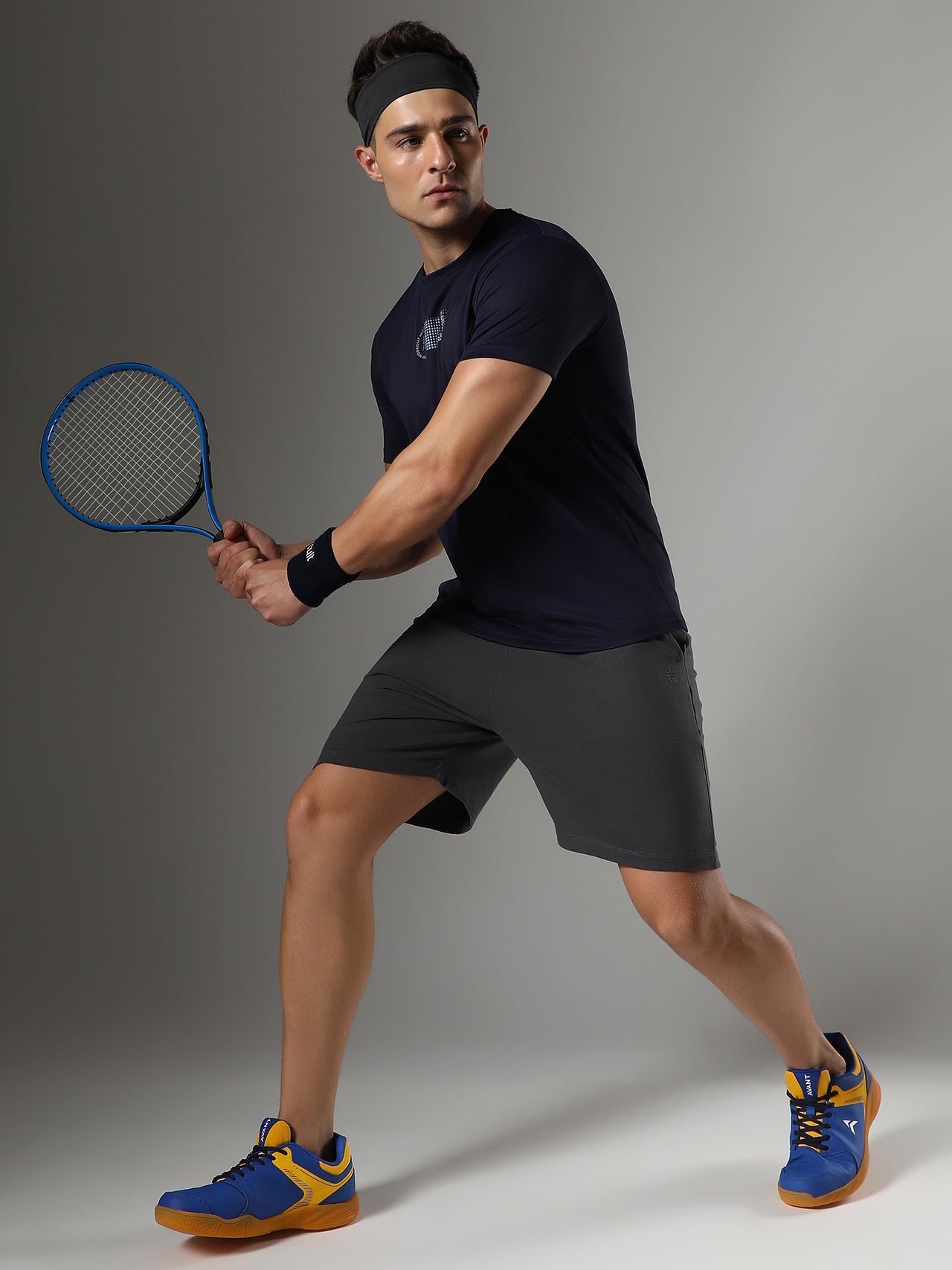 Avant Men's ElectroDash Badminton Shoes - Blue