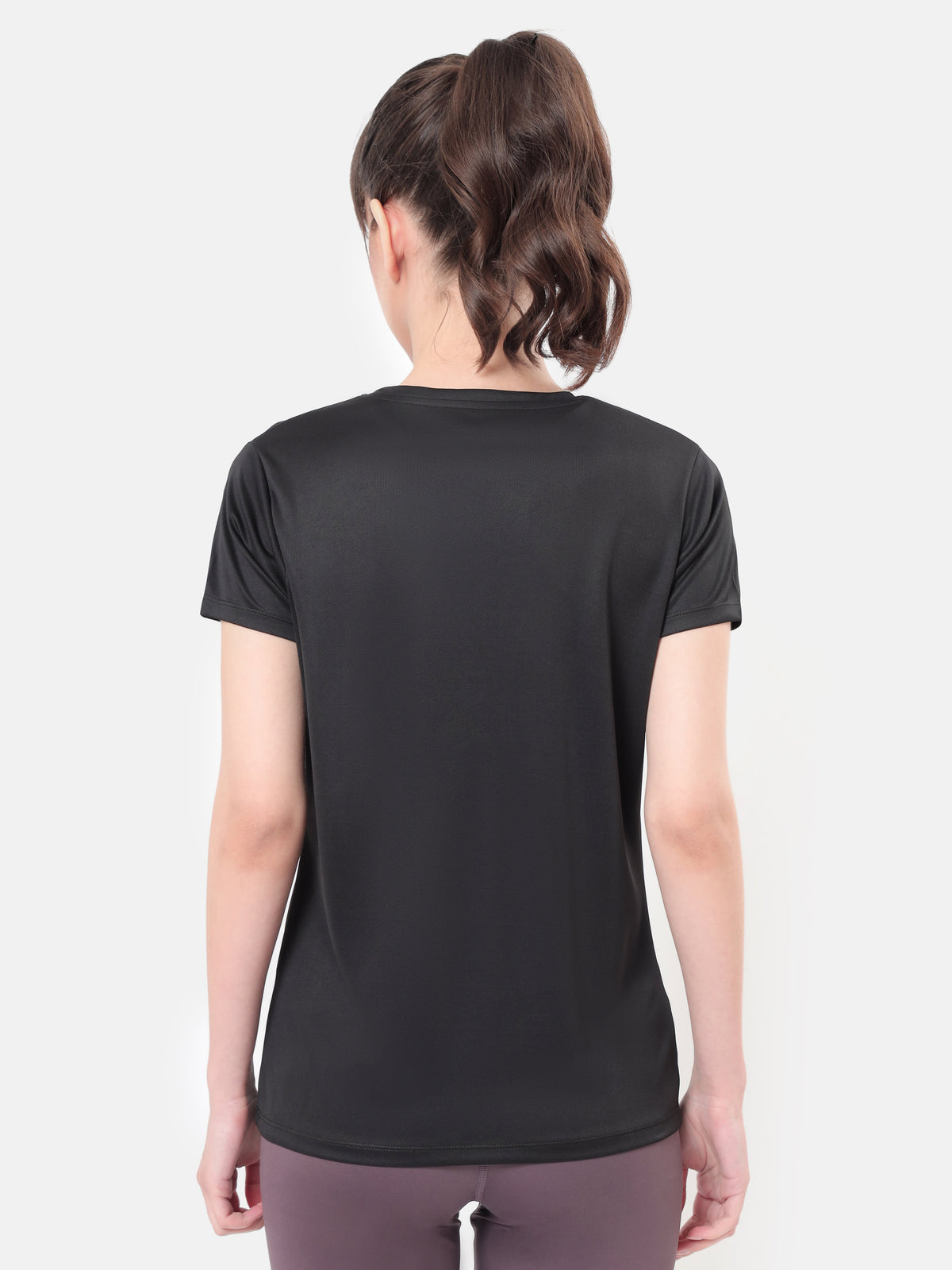 Textured Active T-shirt with Logo Pack of 2