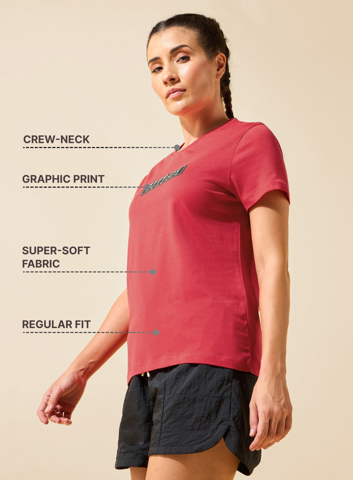 Gains Typographic Training T-shirt