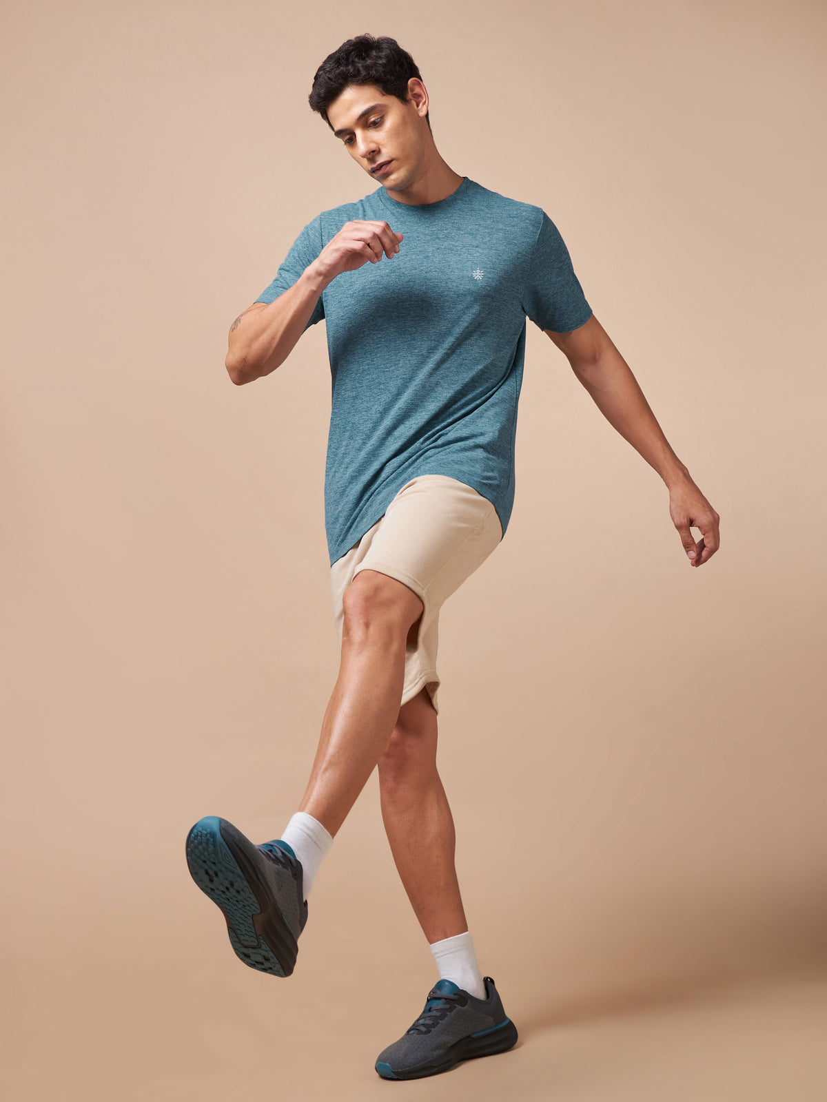 Men's Train All Day Blue Comfortech T-shirt