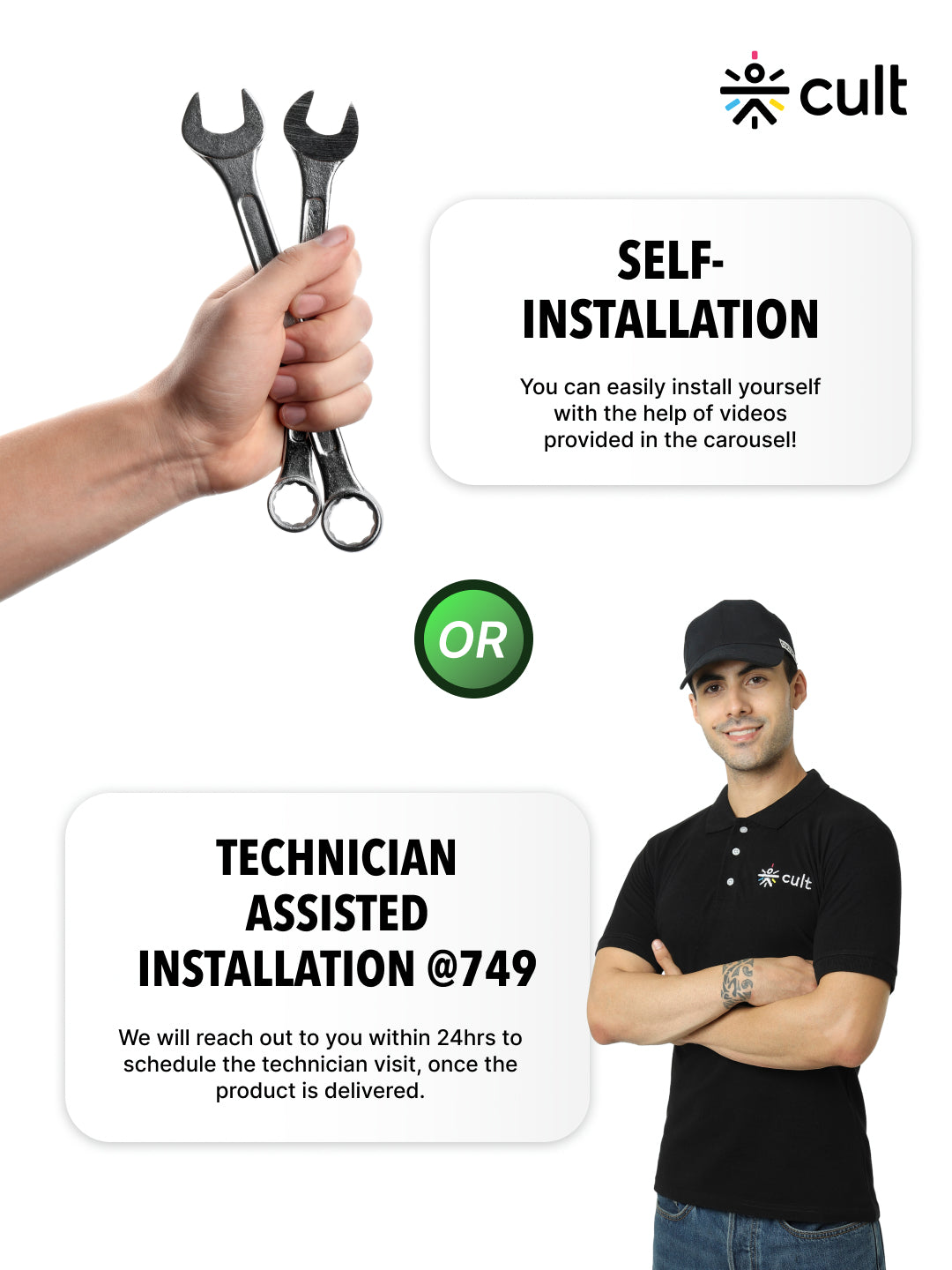 Cult Fold Plus Center-Folding Walking Pad with 5HP Motor with Easy Remote Control | Max User 130kg | Top Speed 8kmph | Running Deck 39.3 x 15.7 inches | Space Saving & Perfect for Home use Treadmill (with 6 Months Extended Warranty)